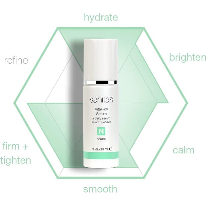 Suero Hidratante VitaRich Sanitas Skincare 28.35g Multivitamínico