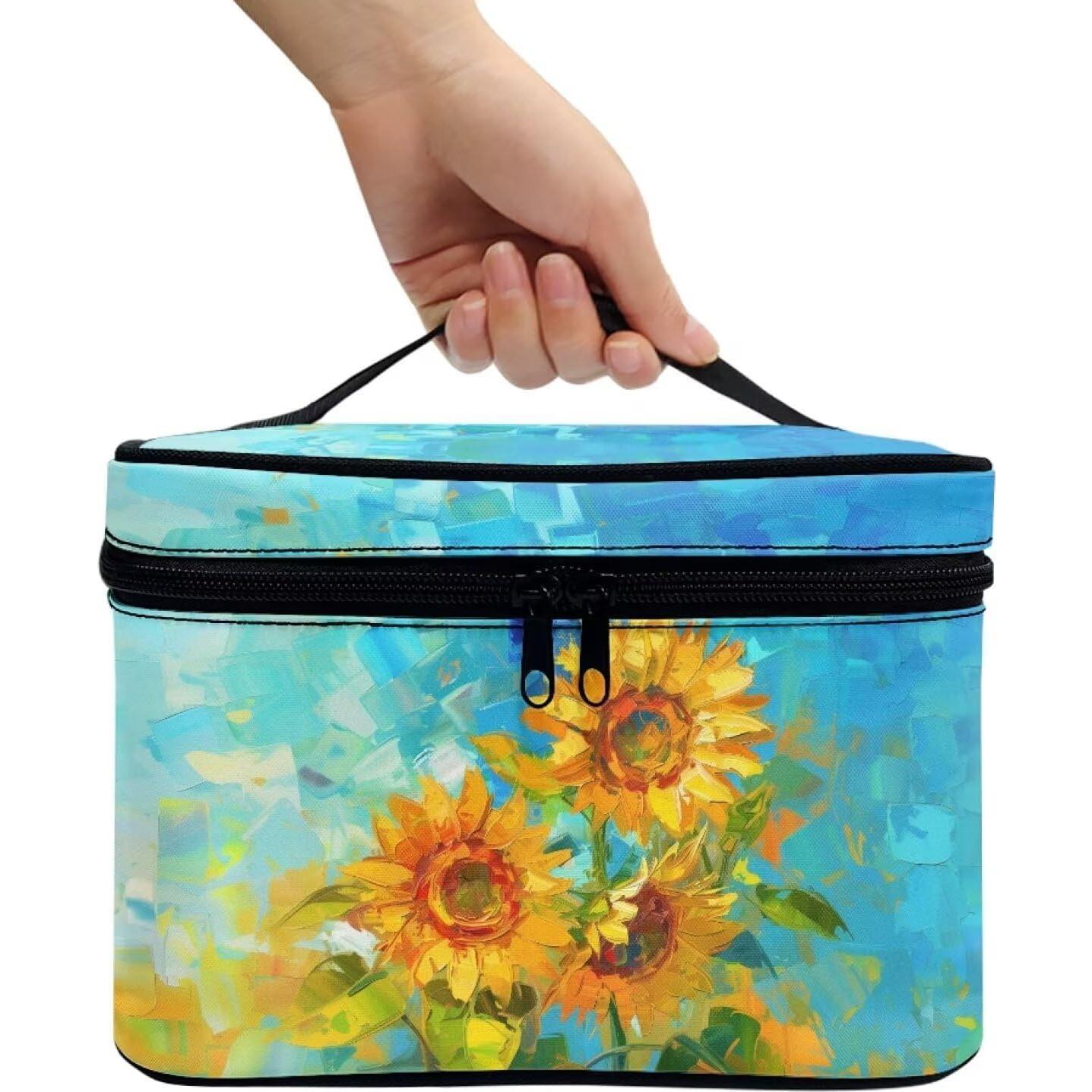 Bolsa de Aseo de Viaje Girasol Flashideas 22.5x16.5x15cm