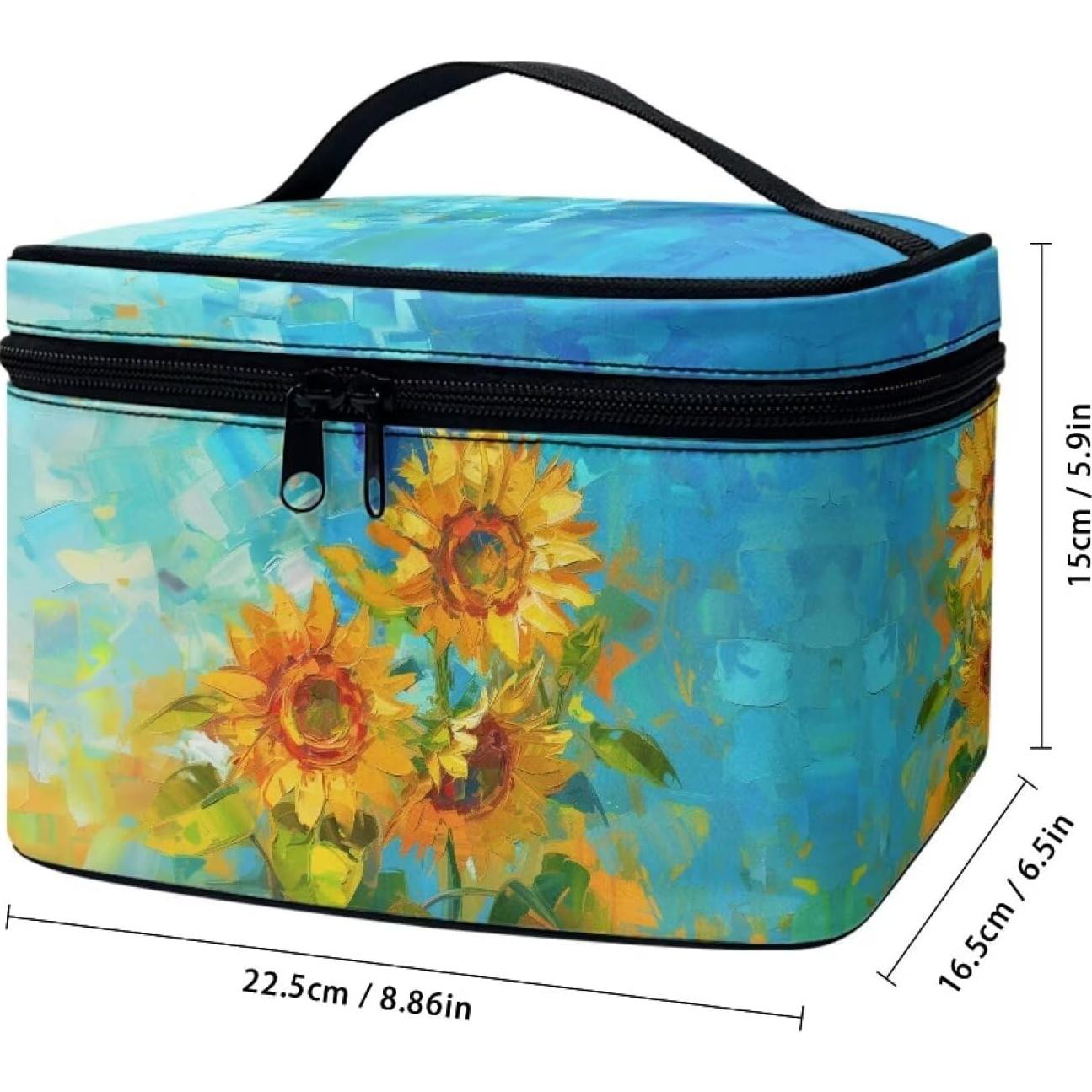 Bolsa de Aseo de Viaje Girasol Flashideas 22.5x16.5x15cm