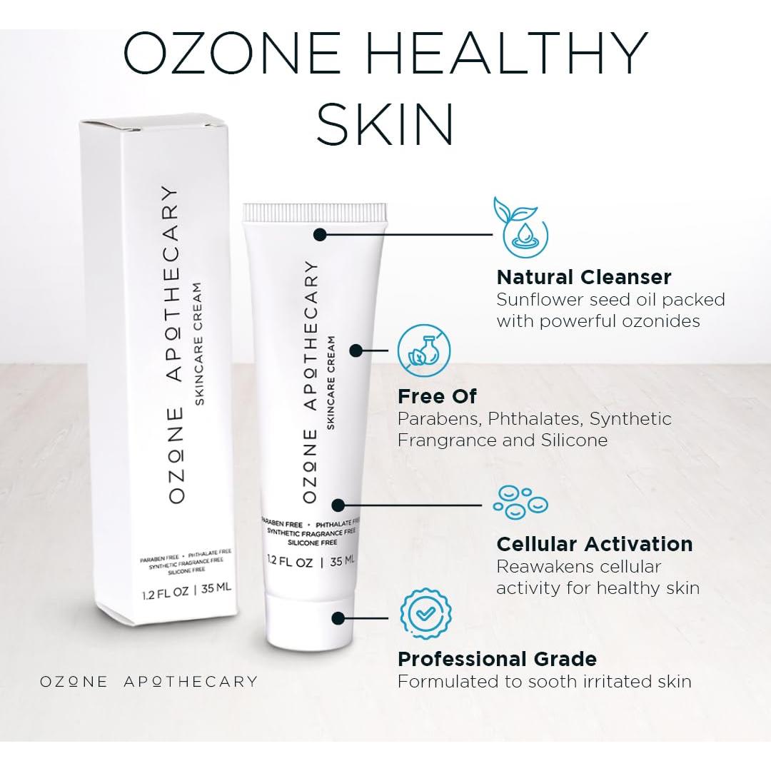 Crema para la Piel Ozone Apothecary | 100g | Limpieza y Nutrición