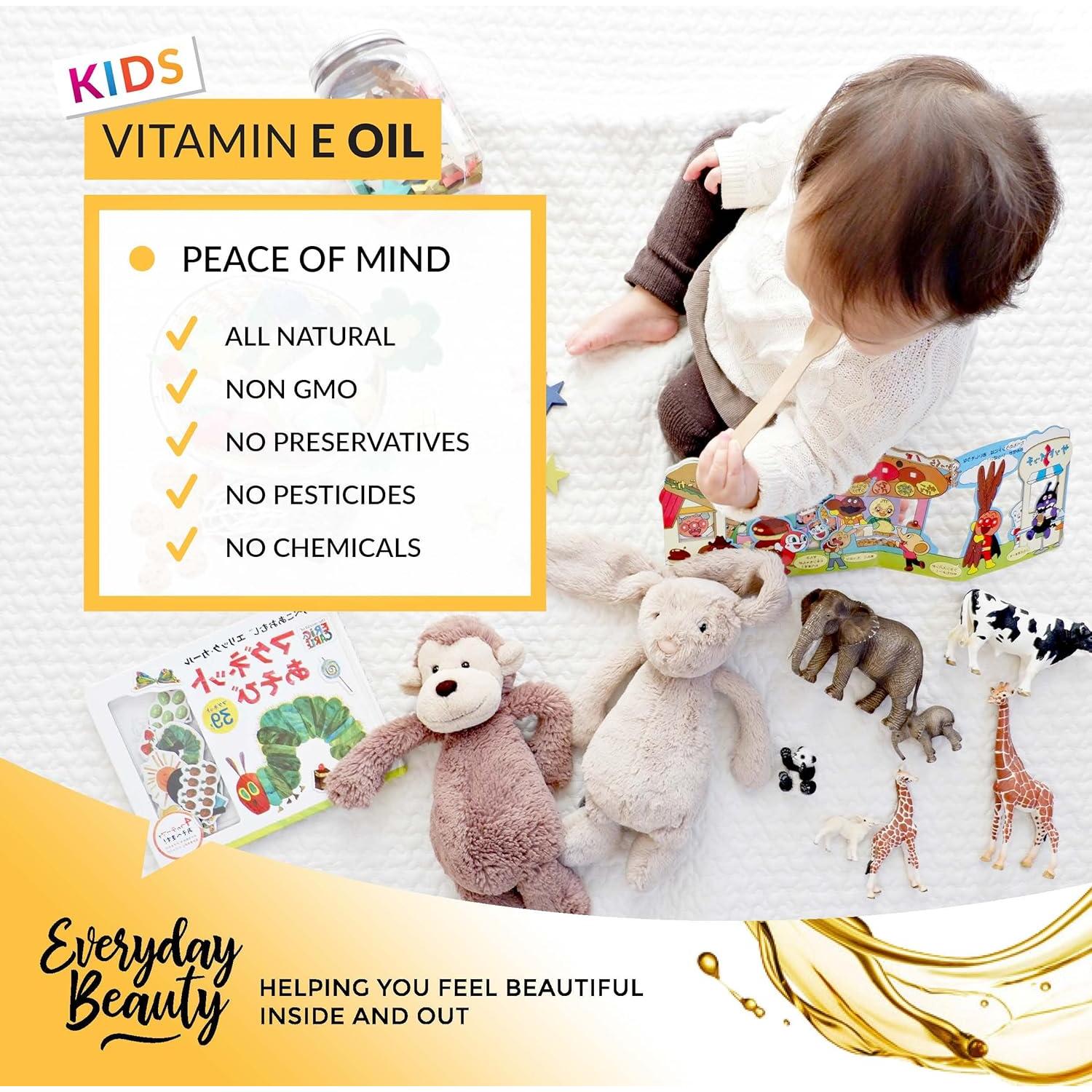 Aceite de Vitamina E Orgánico Belleza Cotidiana 30 ml Hidratante