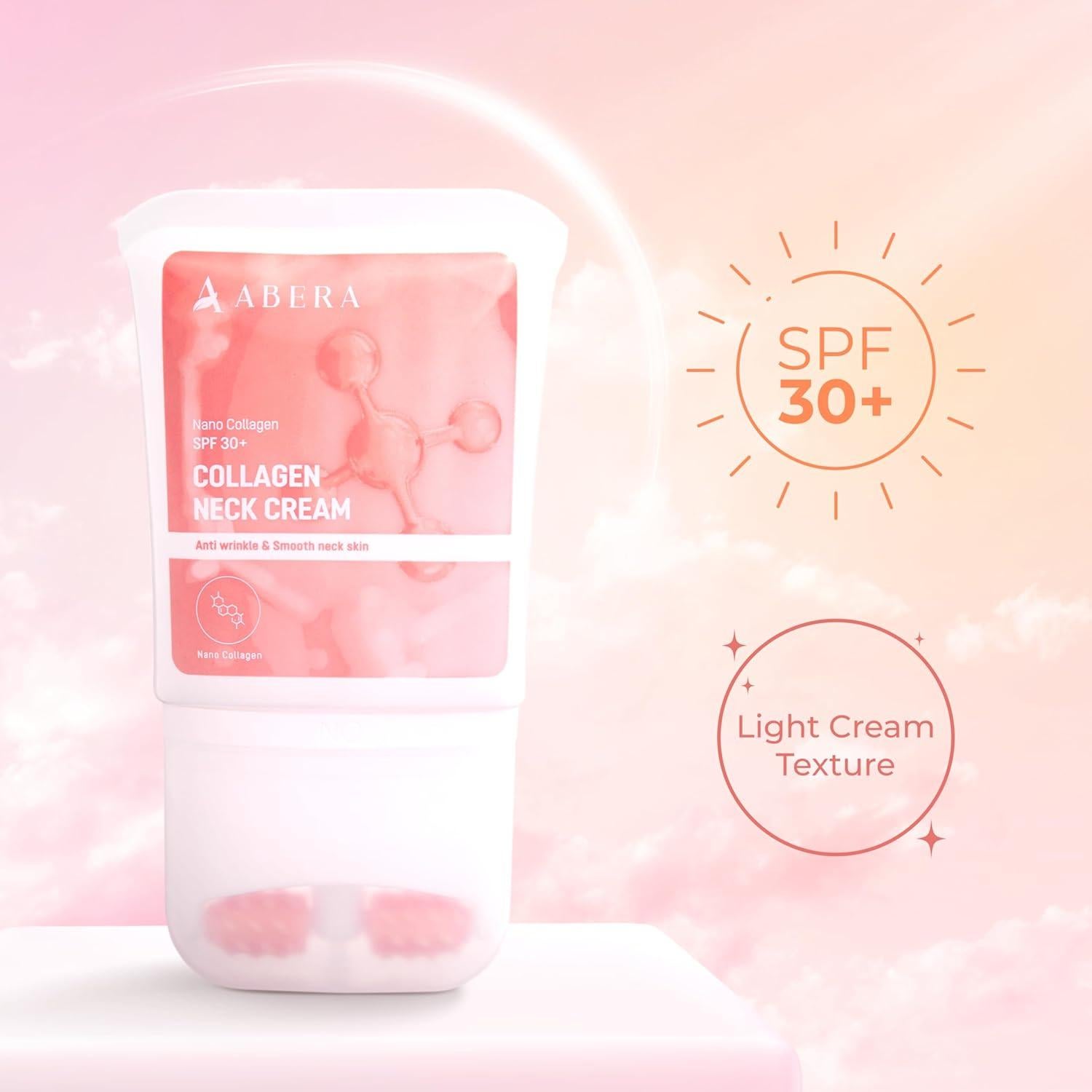 Crema Antienvejecimiento para Cuello ABERA 52.5 ml SPF 30+