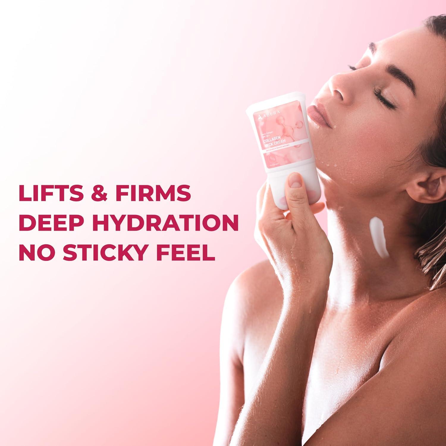 Crema Antienvejecimiento para Cuello ABERA 52.5 ml SPF 30+