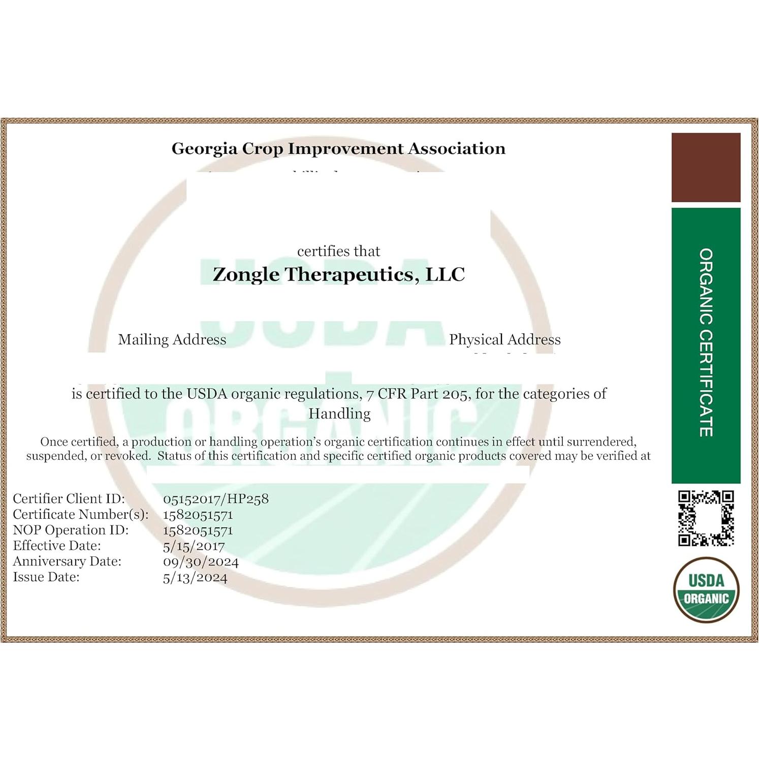 Aceite de Semilla de Lino Orgánico Zongle 113 g - Puro y Terapéutico