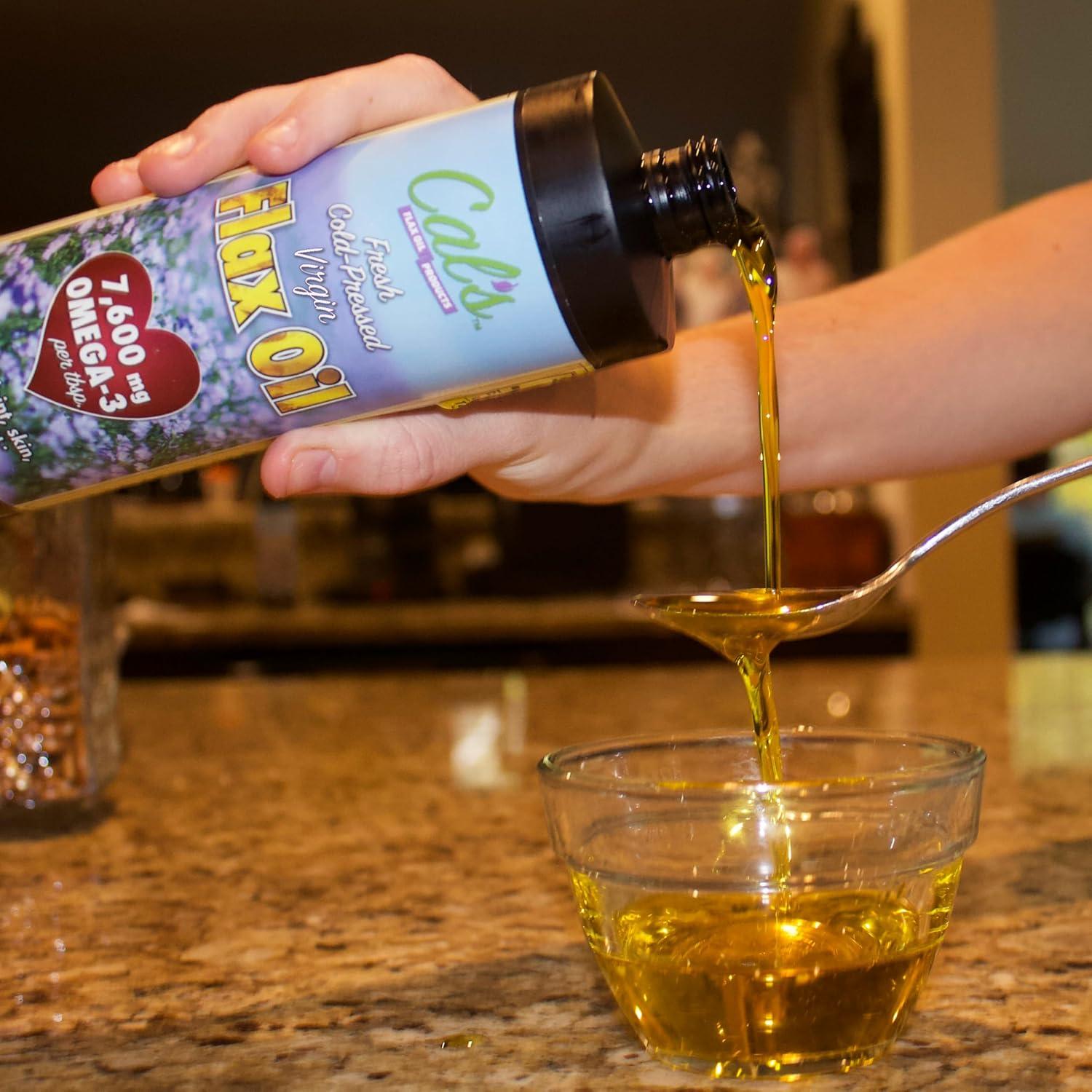 Aceite de Linaza Prensado en Frío Stengel 473 ml Omega-3