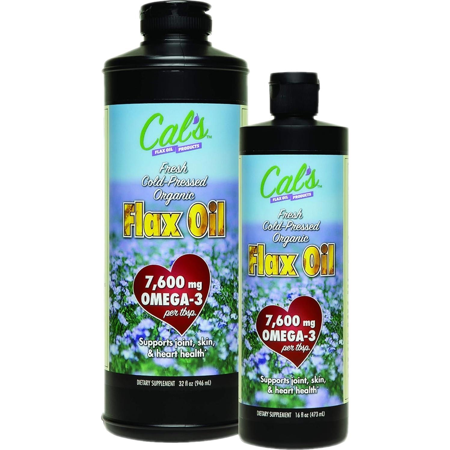 Aceite de Linaza Prensado en Frío Stengel 473 ml Omega-3