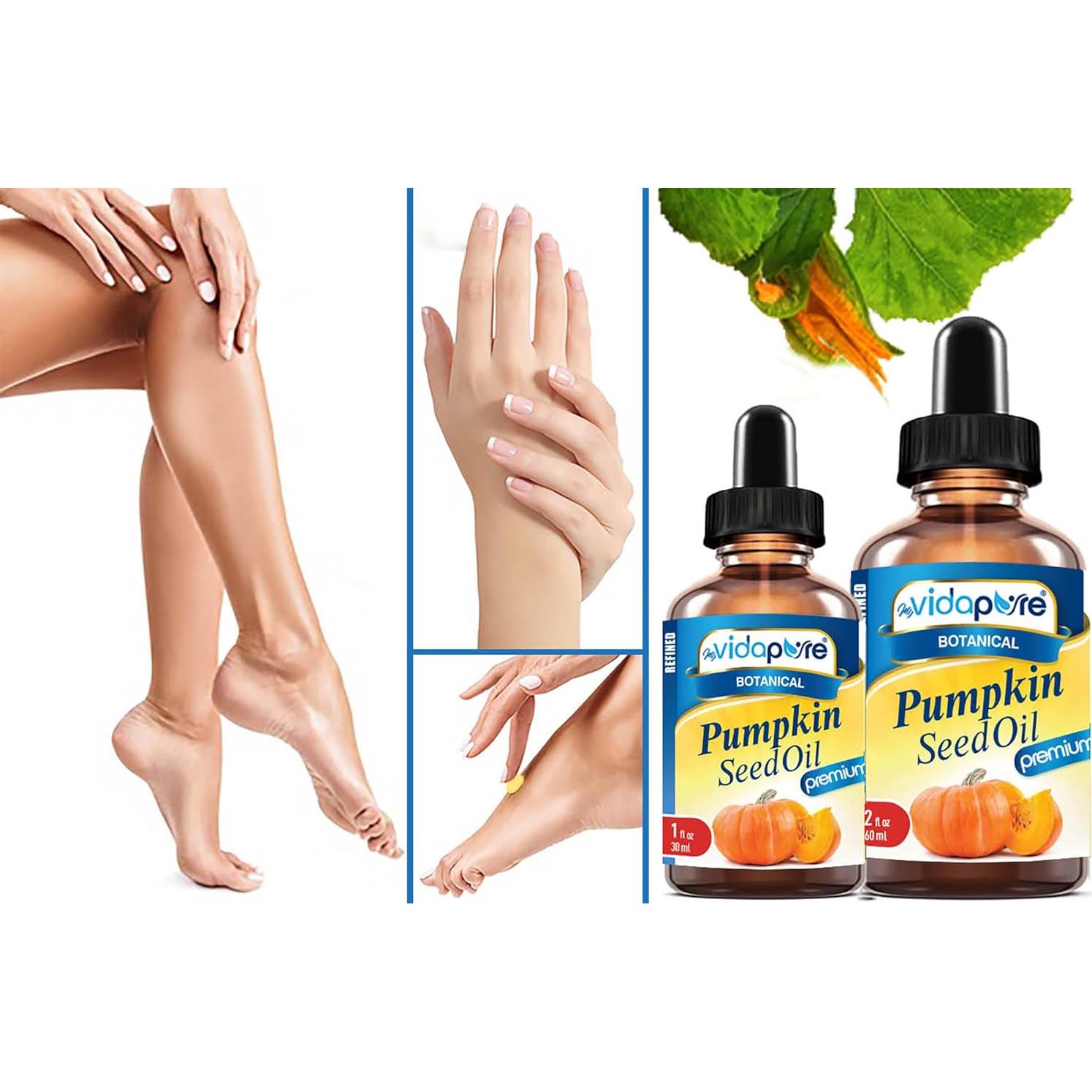 Aceite de Semilla de Calabaza MyVidaPure 60 ml - Cuidado Piel y Cabello