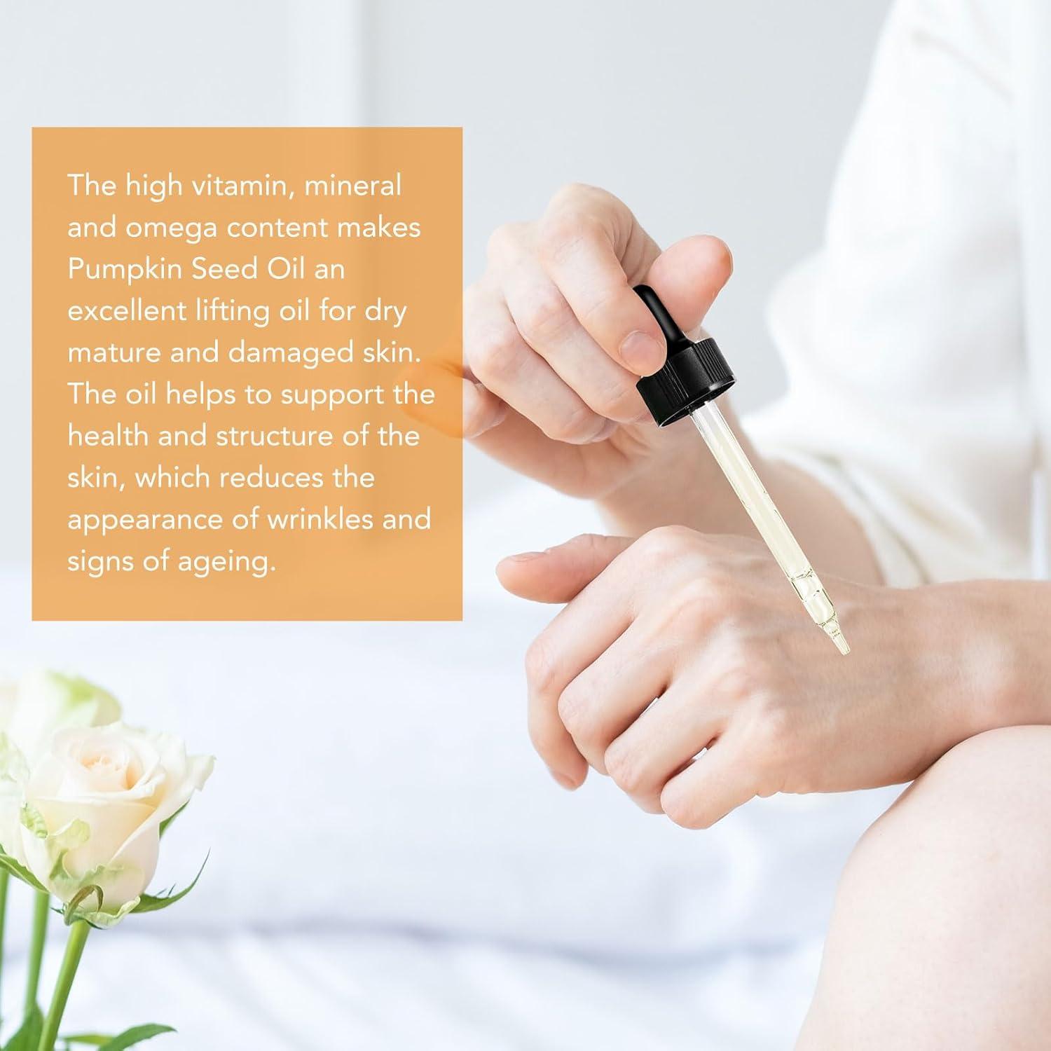 Aceite de Semilla de Calabaza 60 ml A - Hidratante y Crecimiento Cabello