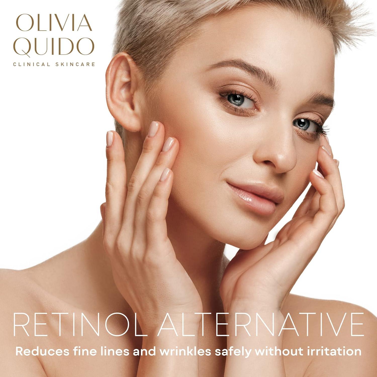 Aceite de Belleza Clínico Olivia QUIDO 150g - Suero Iluminador y Antienvejecimiento