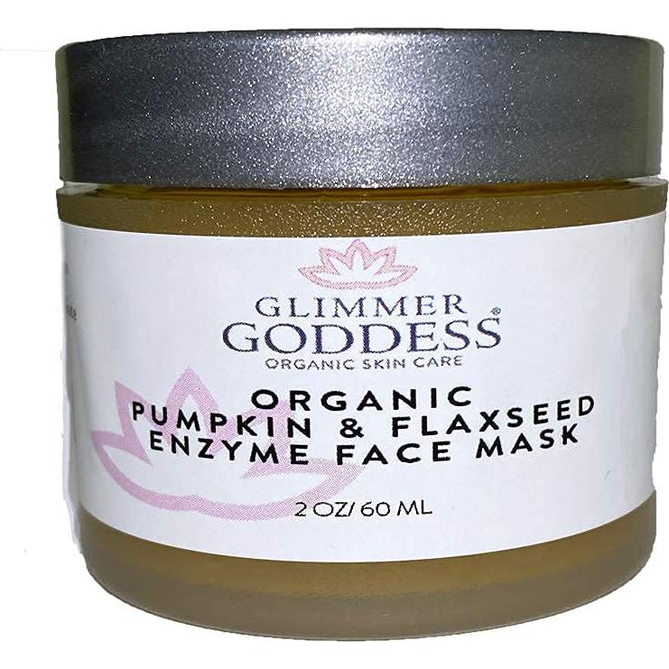 Máscara Facial Orgánica Glimmer Goddess - Calabaza y Lino 56.7 g