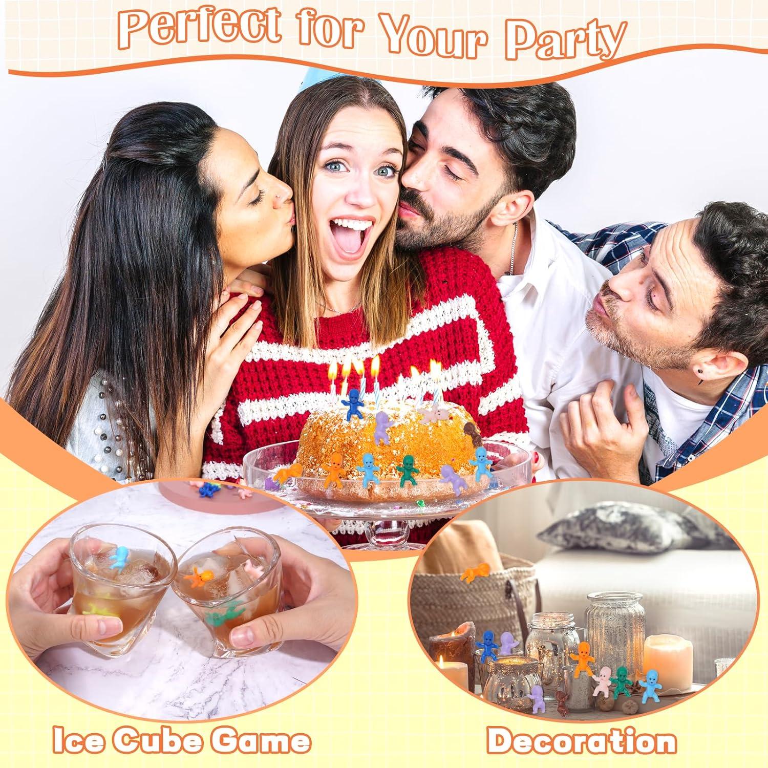 Mini Bebés de Plástico JUXINGDAZYF 100 Piezas Baby Shower