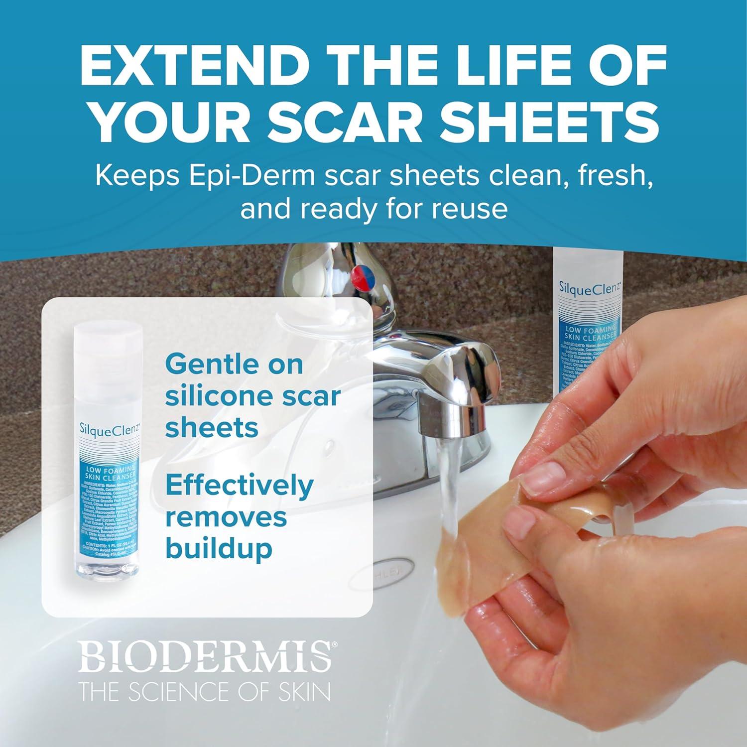 Limpiador Suave SilqueClenz 29.57 ml - Piel Sensible y Cicatrices