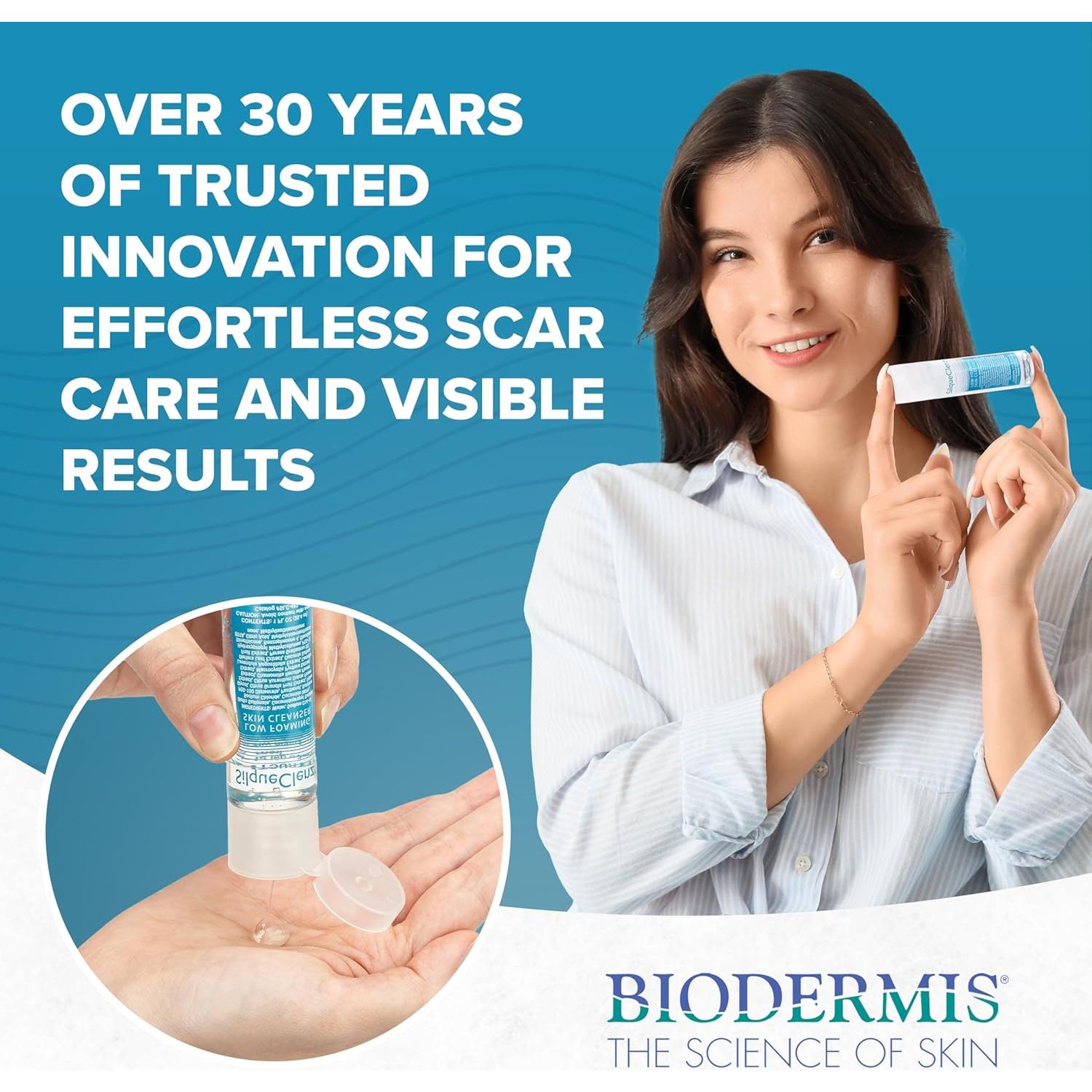 Limpiador Suave SilqueClenz 29.57 ml - Piel Sensible y Cicatrices