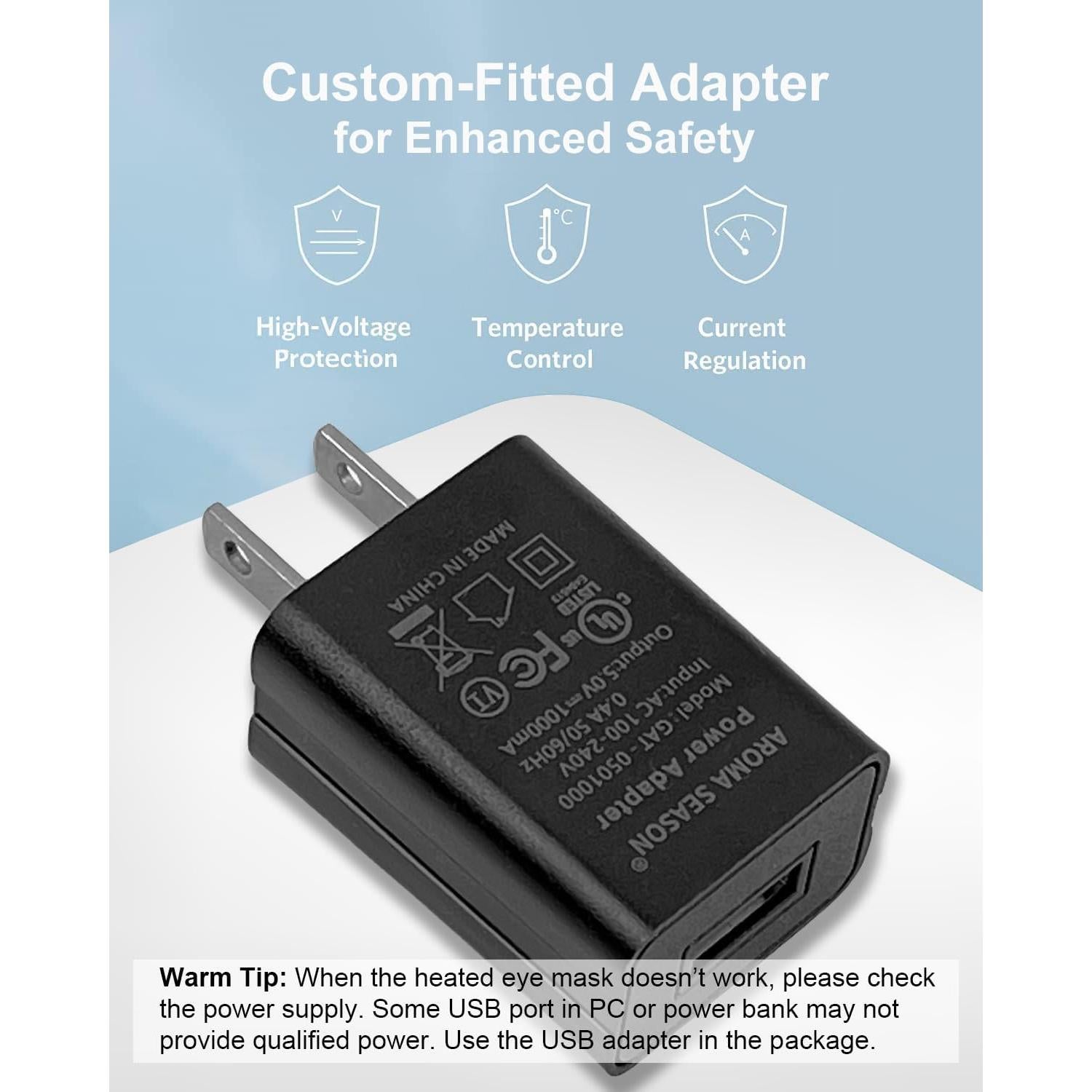 Máscara Térmica para Ojos Aroma Season con Semillas de Lino