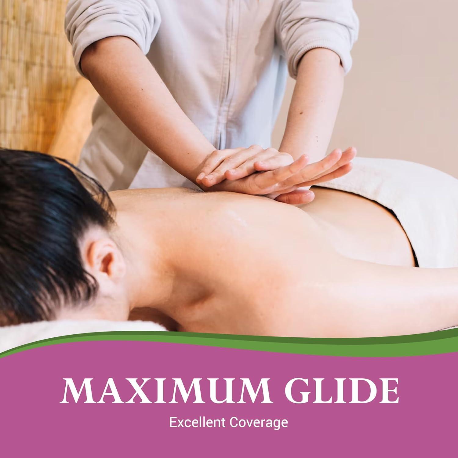 Aceite de Masaje Orgánico Lotus Touch 1.89L - Alta Deslizabilidad