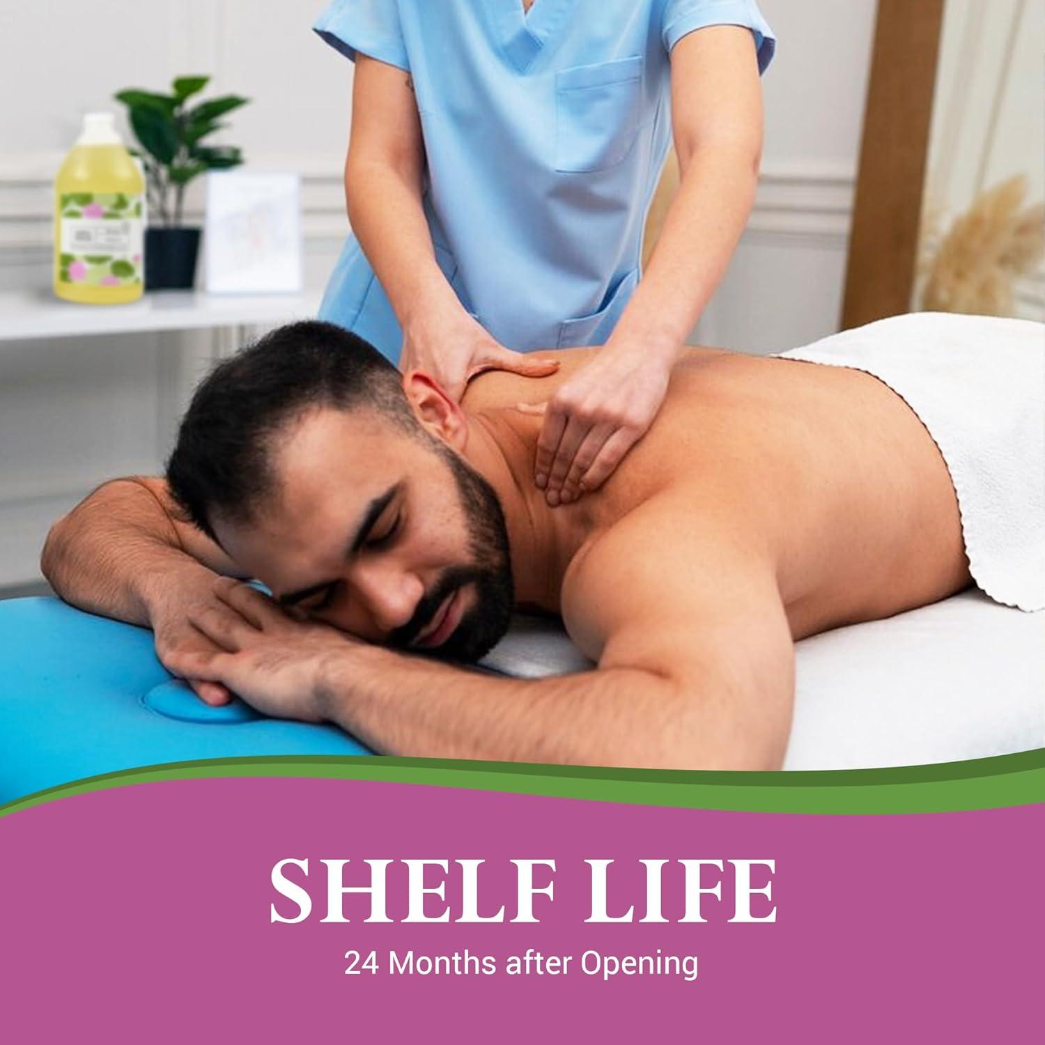 Aceite de Masaje Orgánico Lotus Touch 1.89L - Alta Deslizabilidad