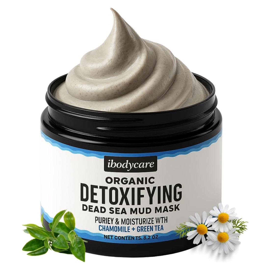 Mascarilla Facial Desintoxicante ibodycare 226g Barro Mar Muerto