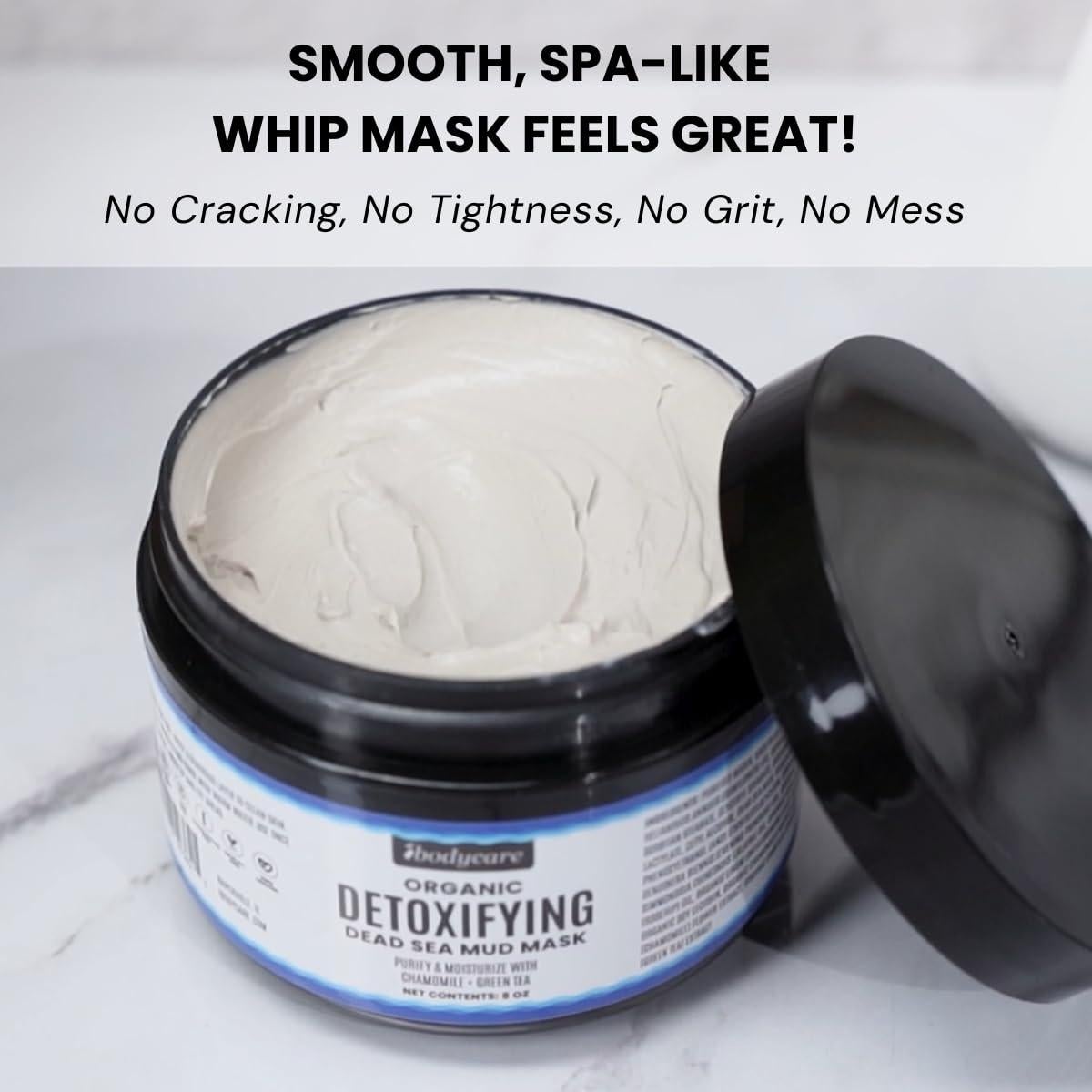 Mascarilla Facial Desintoxicante ibodycare 226g Barro Mar Muerto