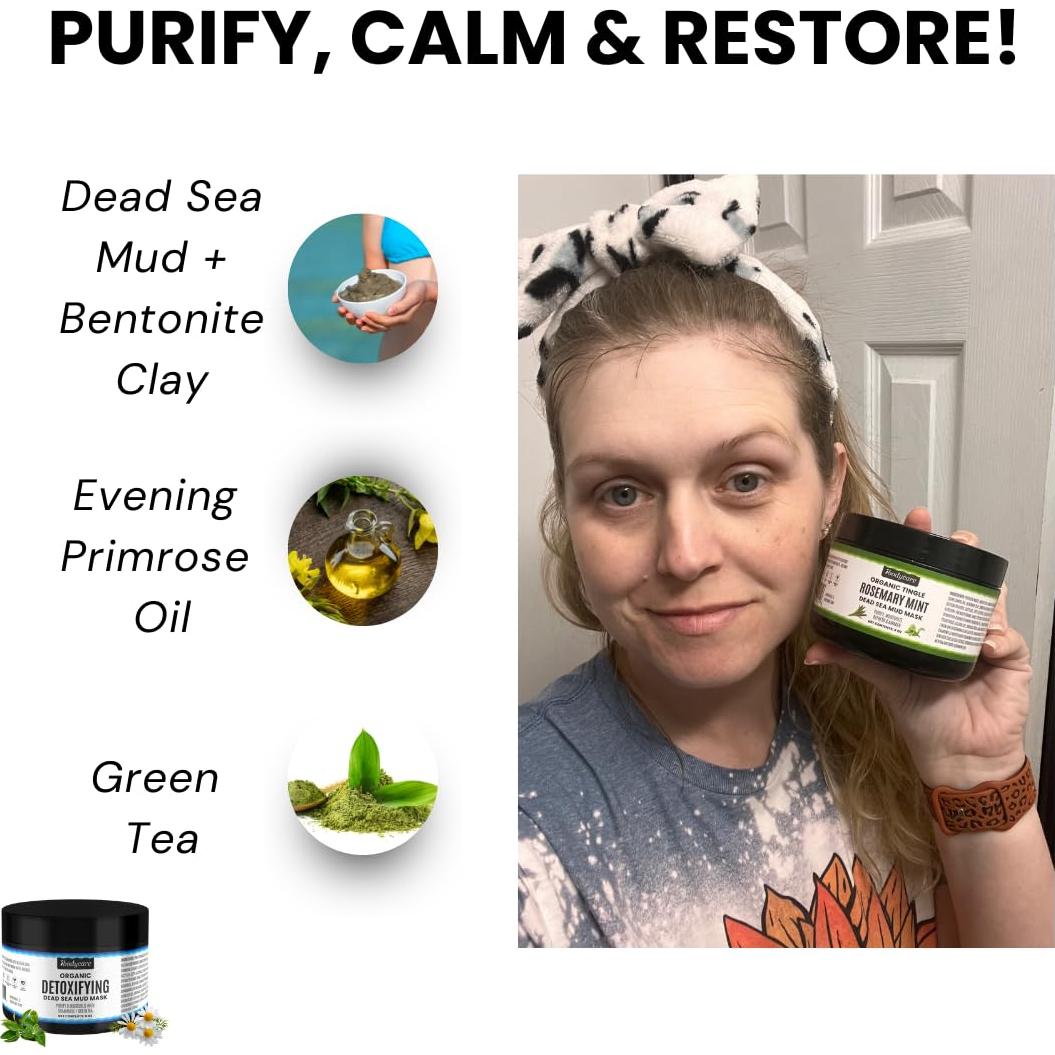 Mascarilla Facial Desintoxicante ibodycare 226g Barro Mar Muerto