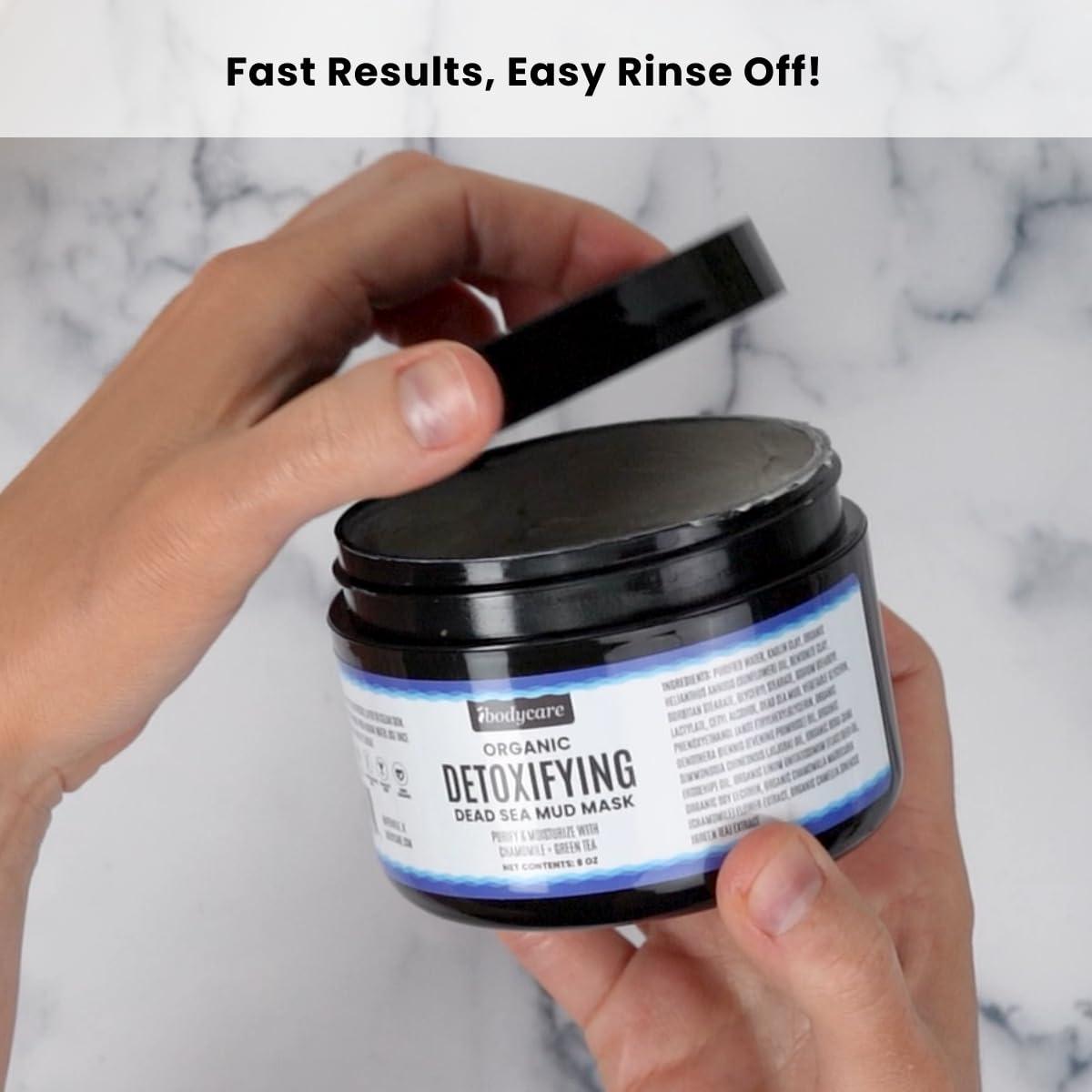 Mascarilla Facial Desintoxicante ibodycare 226g Barro Mar Muerto