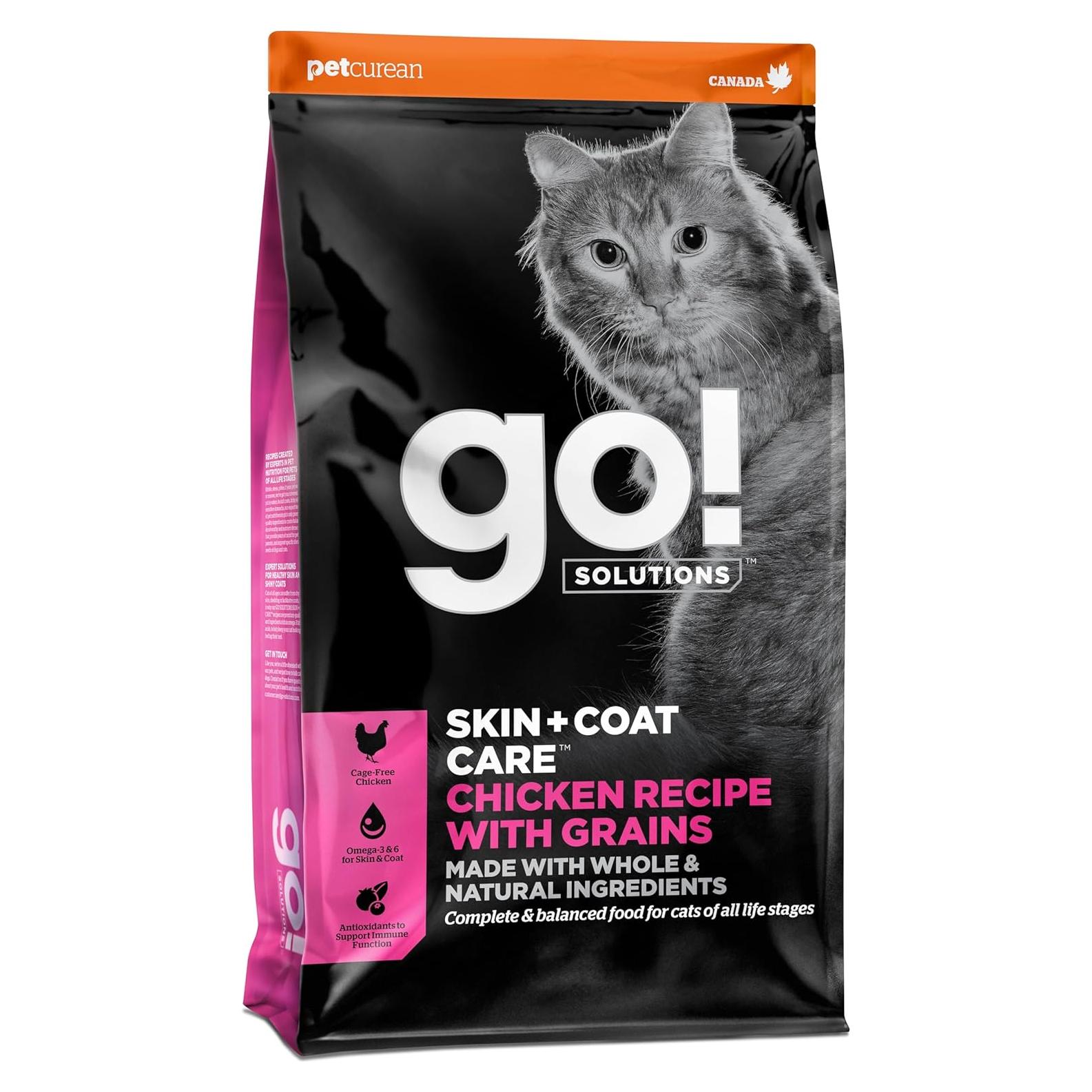 Comida Seca para Gatos Go! Solutions 3.63 kg Pollo Cuidado Piel
