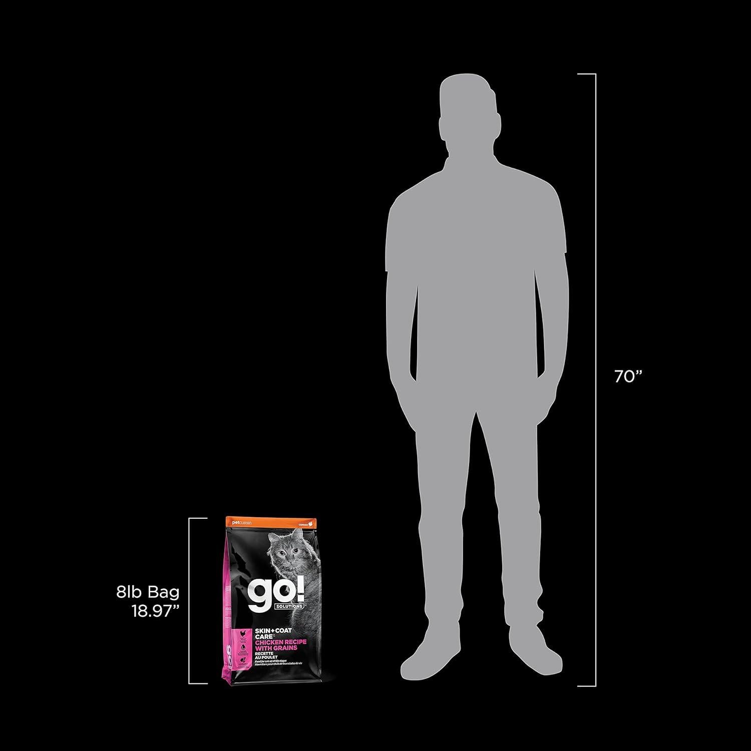 Comida Seca para Gatos Go! Solutions 3.63 kg Pollo Cuidado Piel