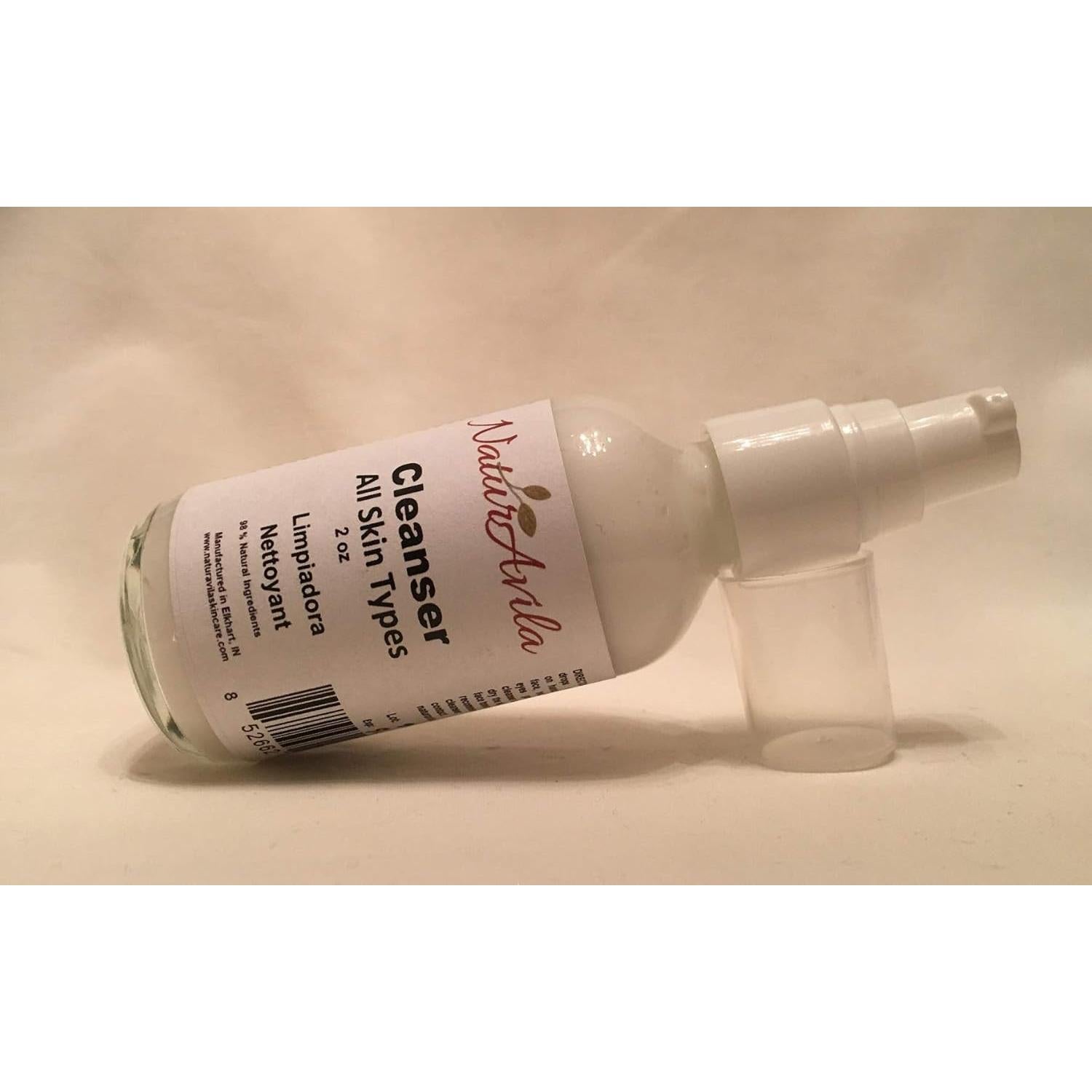 Limpiador Cremoso Orgánico 60ml para Piel Sensible y Seca