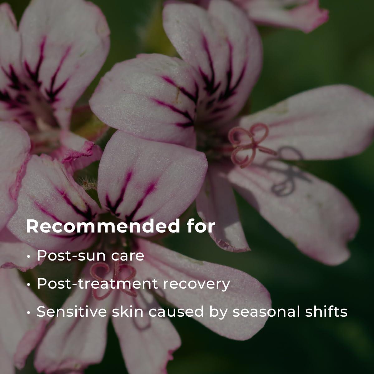 Mascarilla de Tela Orgánica INNA - 5 Unidades Geranio Rosa