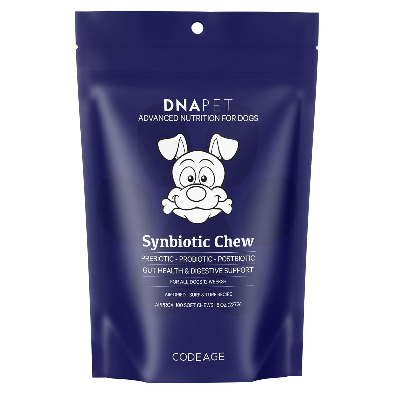 Masticables Sinbióticos para Perros DNA PET - 226.8 g