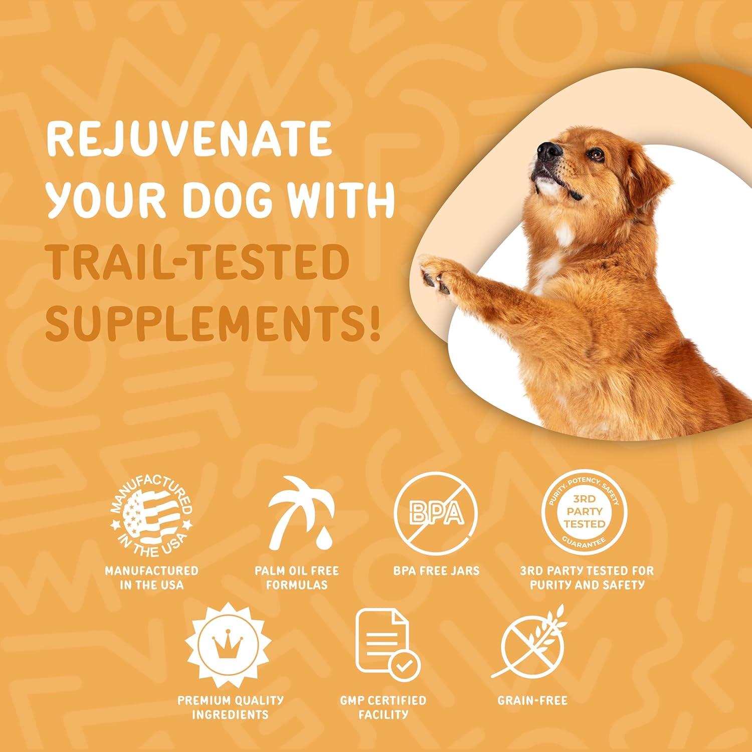 Masticables Omega Max Waggedy para Perros - 60 Unidades