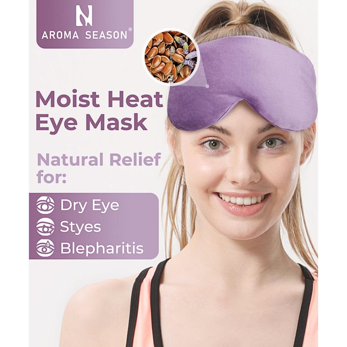 Máscara Térmica para Ojos Aroma Season con Semillas de Lino