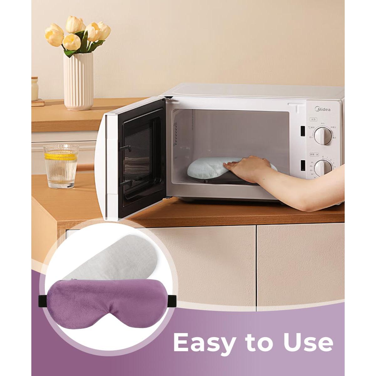 Máscara Térmica para Ojos Aroma Season con Semillas de Lino