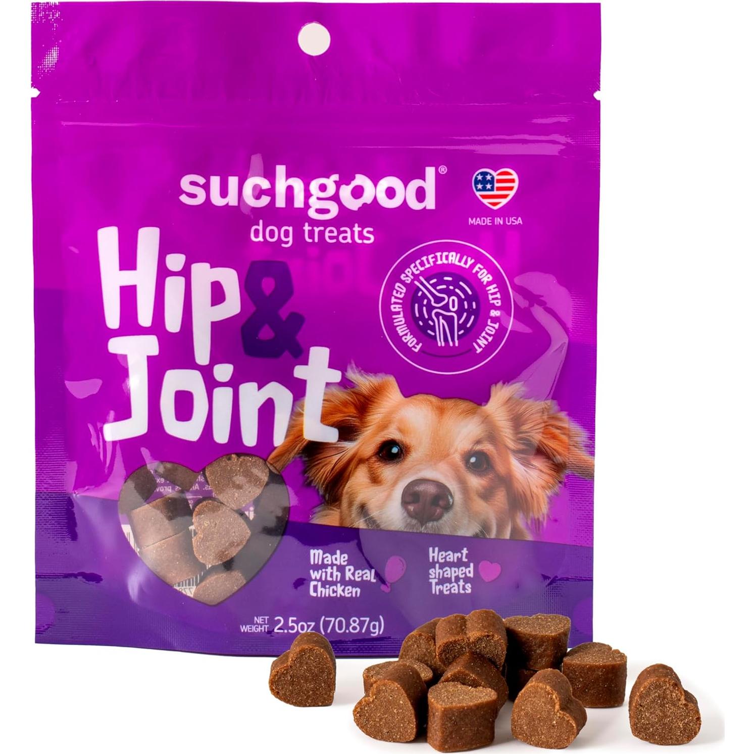 Golosinas SuchGood para Caderas y Articulaciones + Piel 2 Paquetes