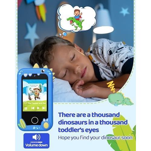 KOKODI Teléfono Inteligente para Niños con Doble Cámara