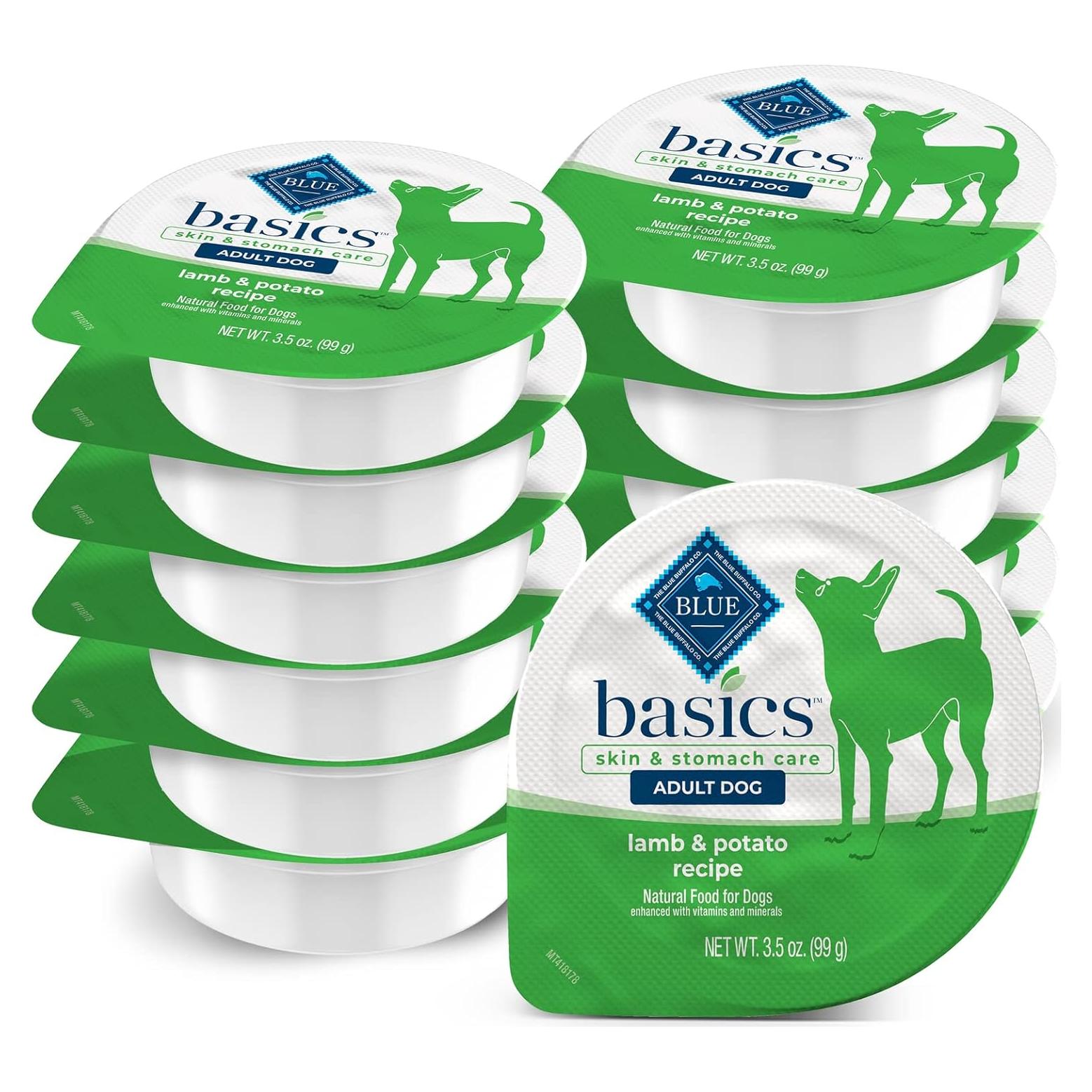 Comida Húmeda para Perros Adultos Blue Buffalo Basics Cordero 12 Tazas