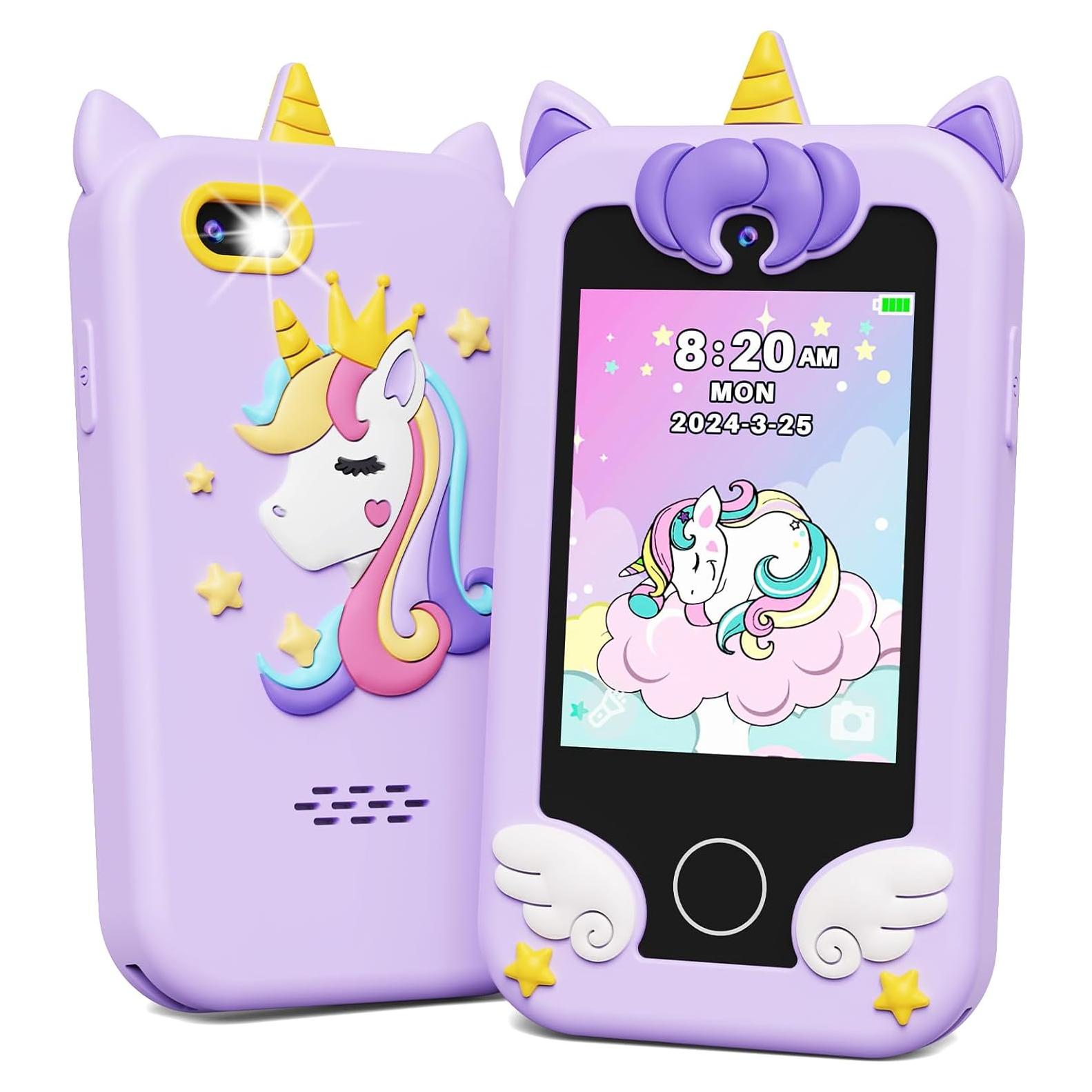 Teléfono Juguete KOKODI para Niños 3-10 Años Pantalla Táctil