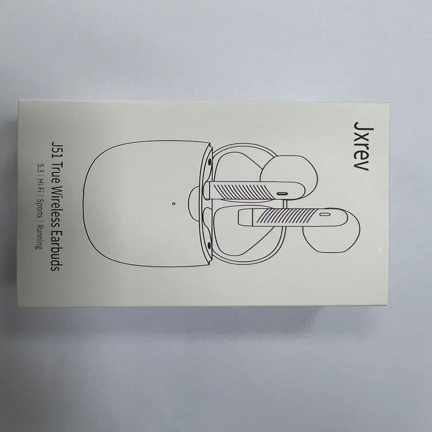 Auriculares Inalámbricos Jxrev J51 Bluetooth 5.3 IP7 Amarillos