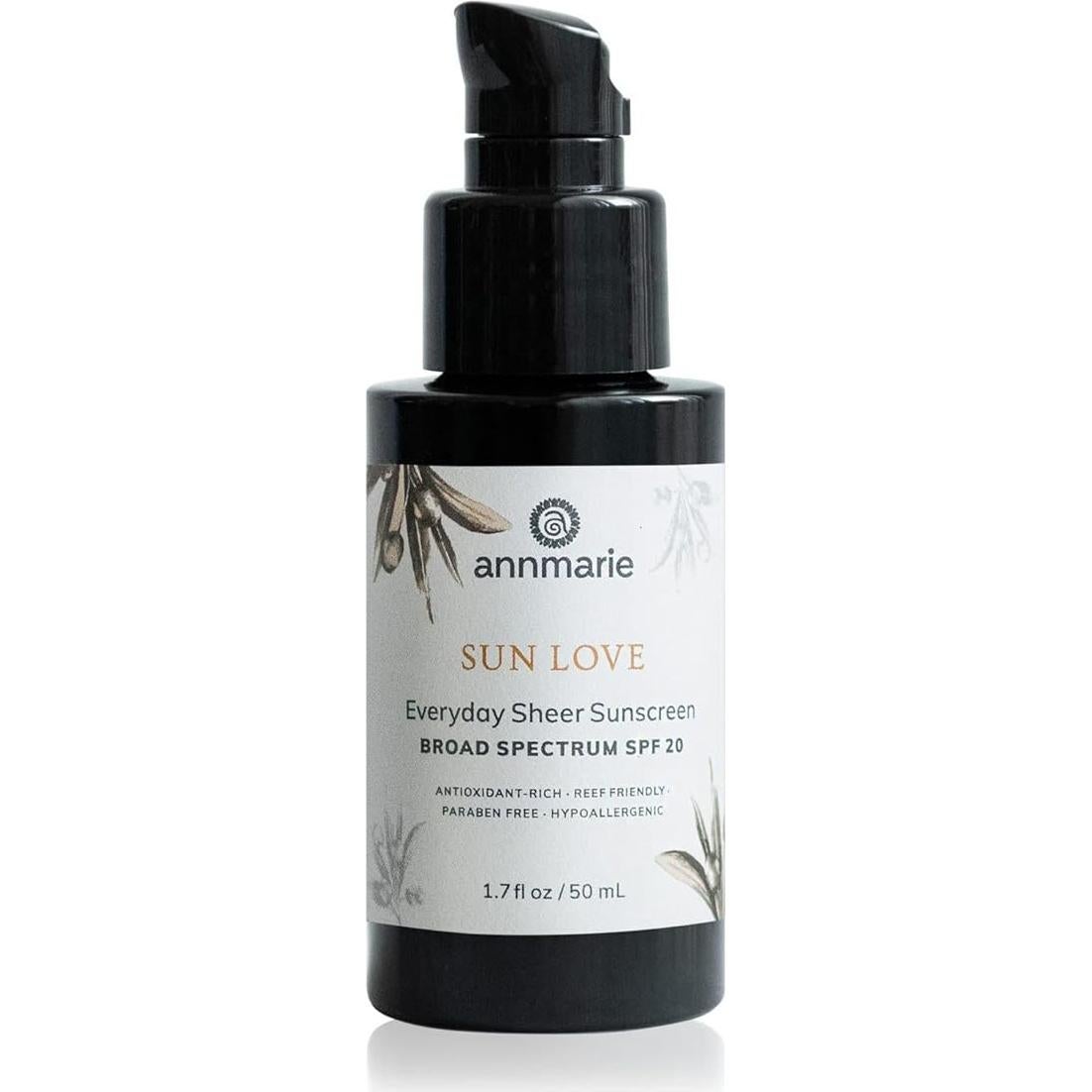 Protector Solar Orgánico Annmarie Skin Care SPF 20 - 50ml