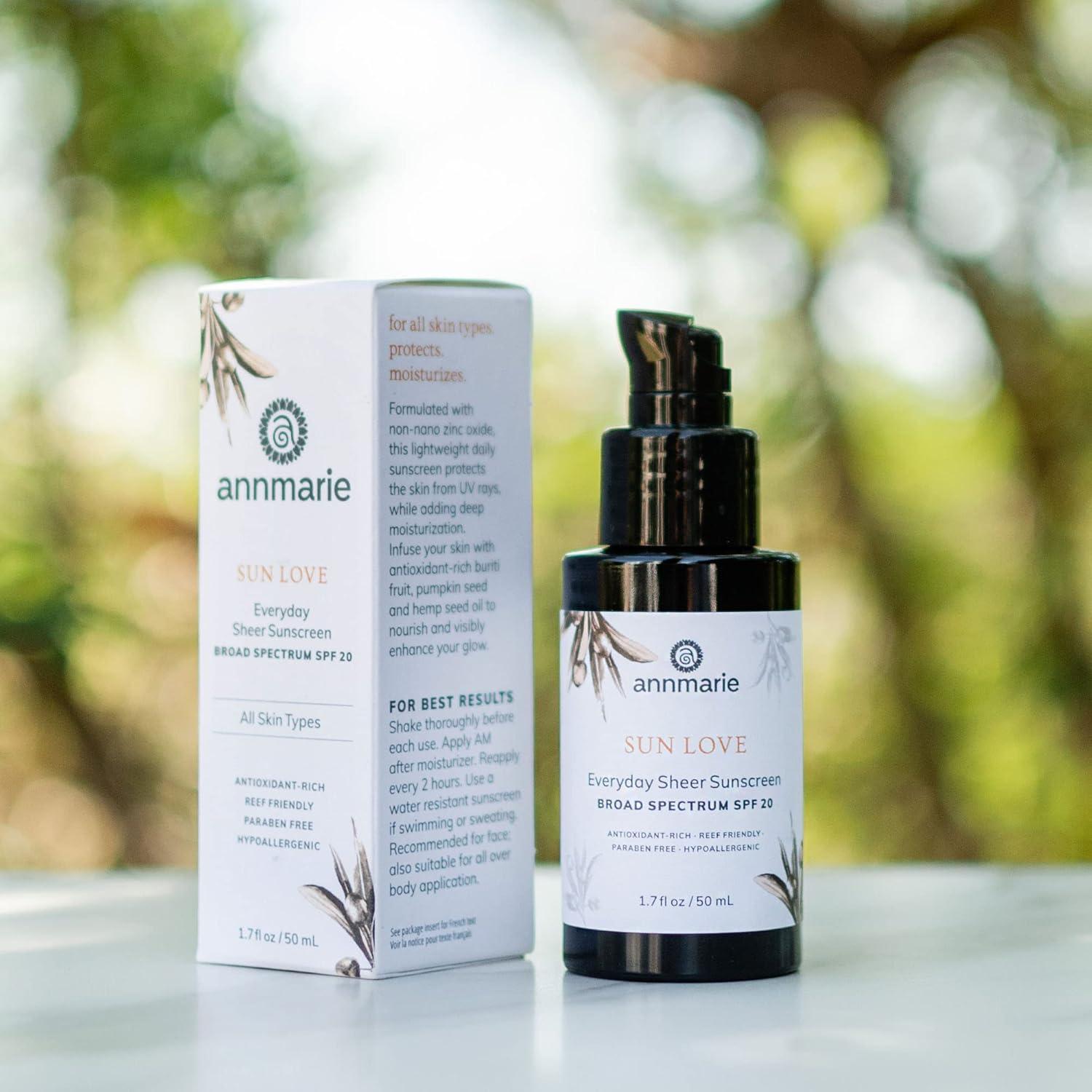 Protector Solar Orgánico Annmarie Skin Care SPF 20 - 50ml