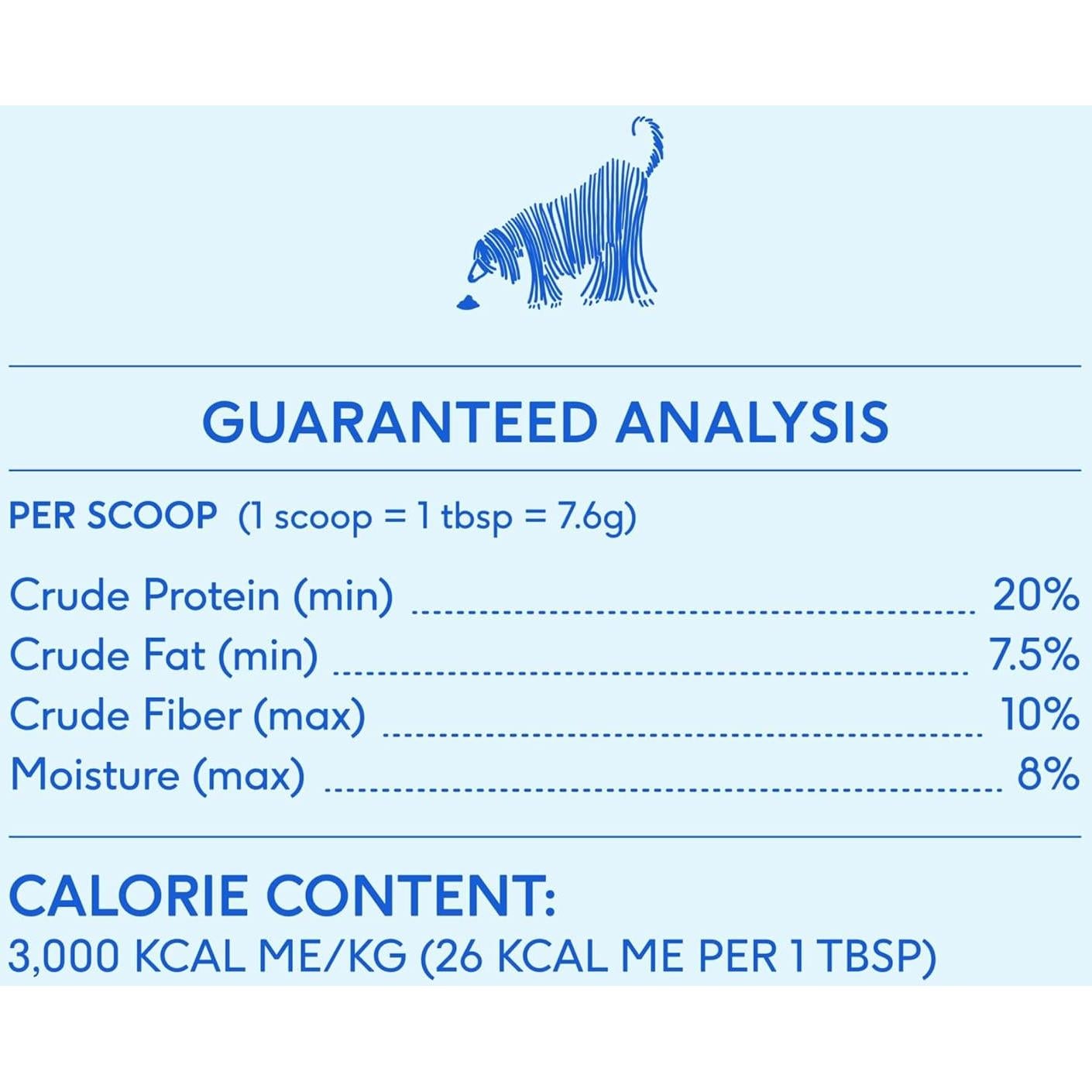 Complemento Digestivo en Polvo para Perros Native Pet - 30 Porciones de Calabaza Orgánica