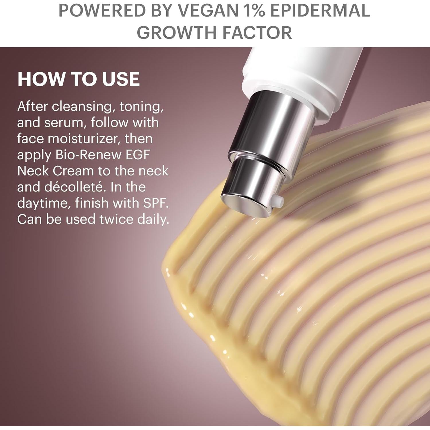 Crema para el Cuello Glo Skin Beauty Bio-Renew EGF 108g