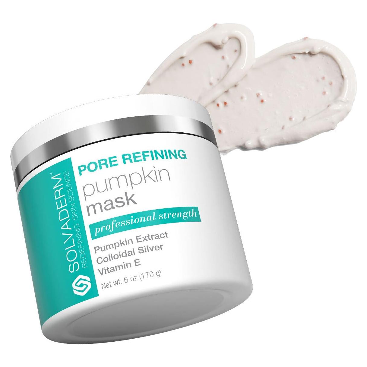 Mascarilla Exfoliante de Calabaza Solvaderm 170 g - Hidrata y Limpia