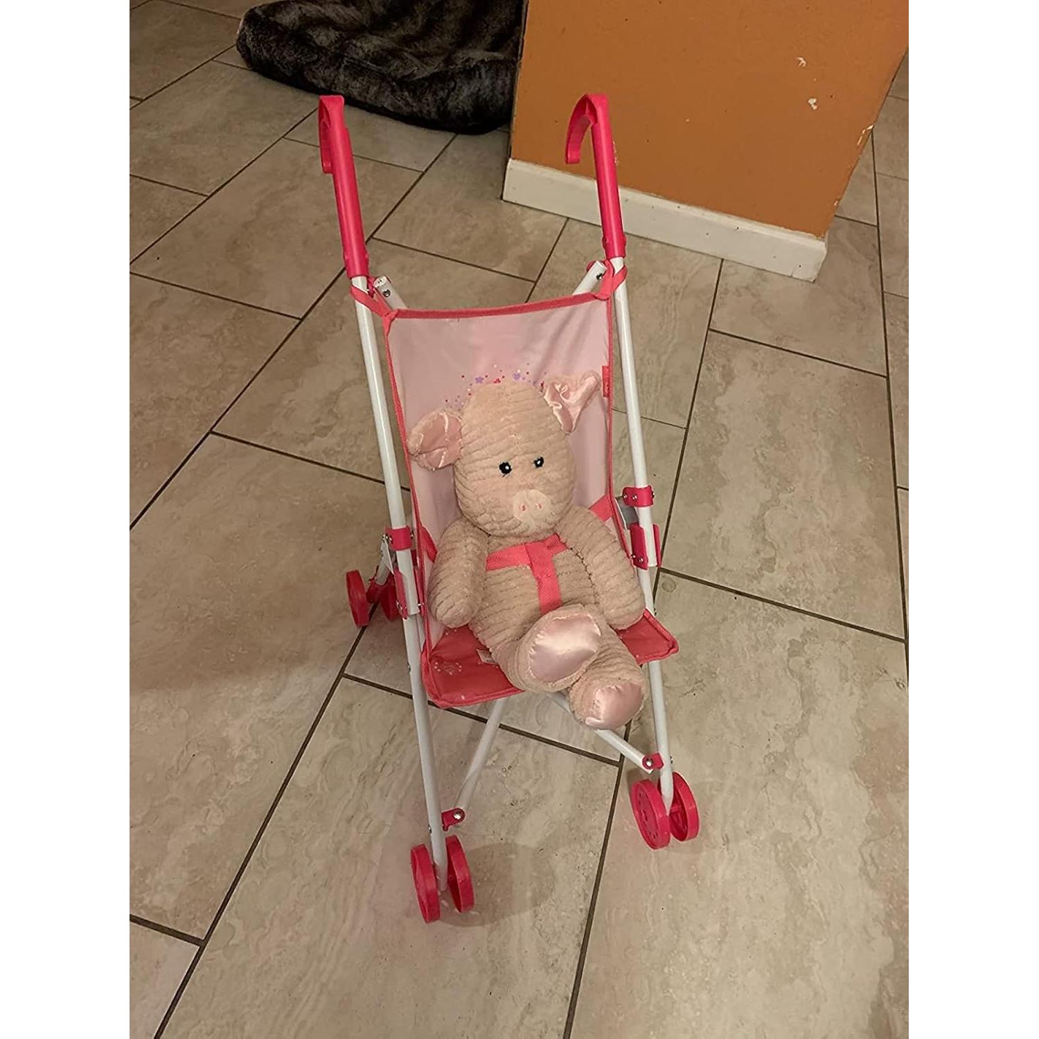 Carrito de Muñeca Anivia DB102pink Plegable para Niños