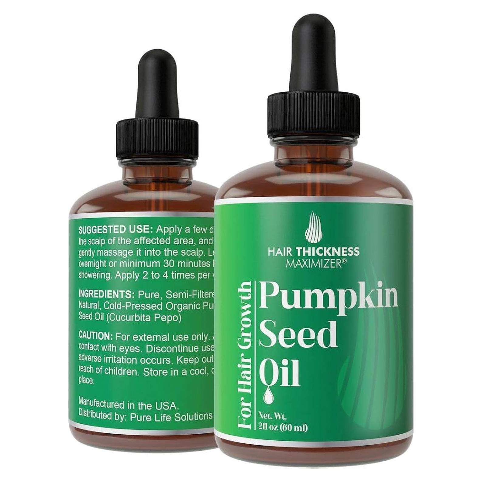 Aceite de Semilla de Calabaza Hair Thickness 60ml - Crecimiento Cabello