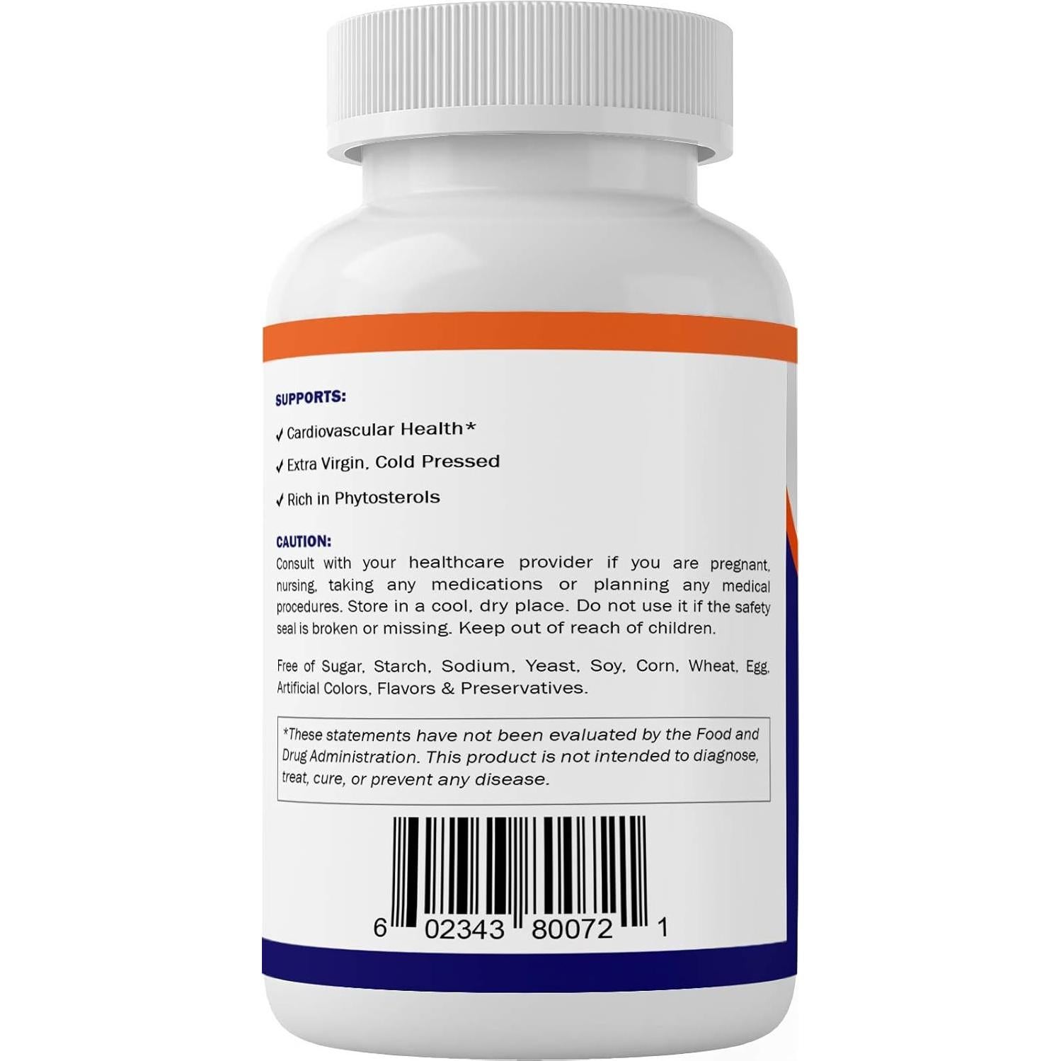 Aceite de Semilla de Calabaza Vitamatic 2000mg - 180 Cápsulas