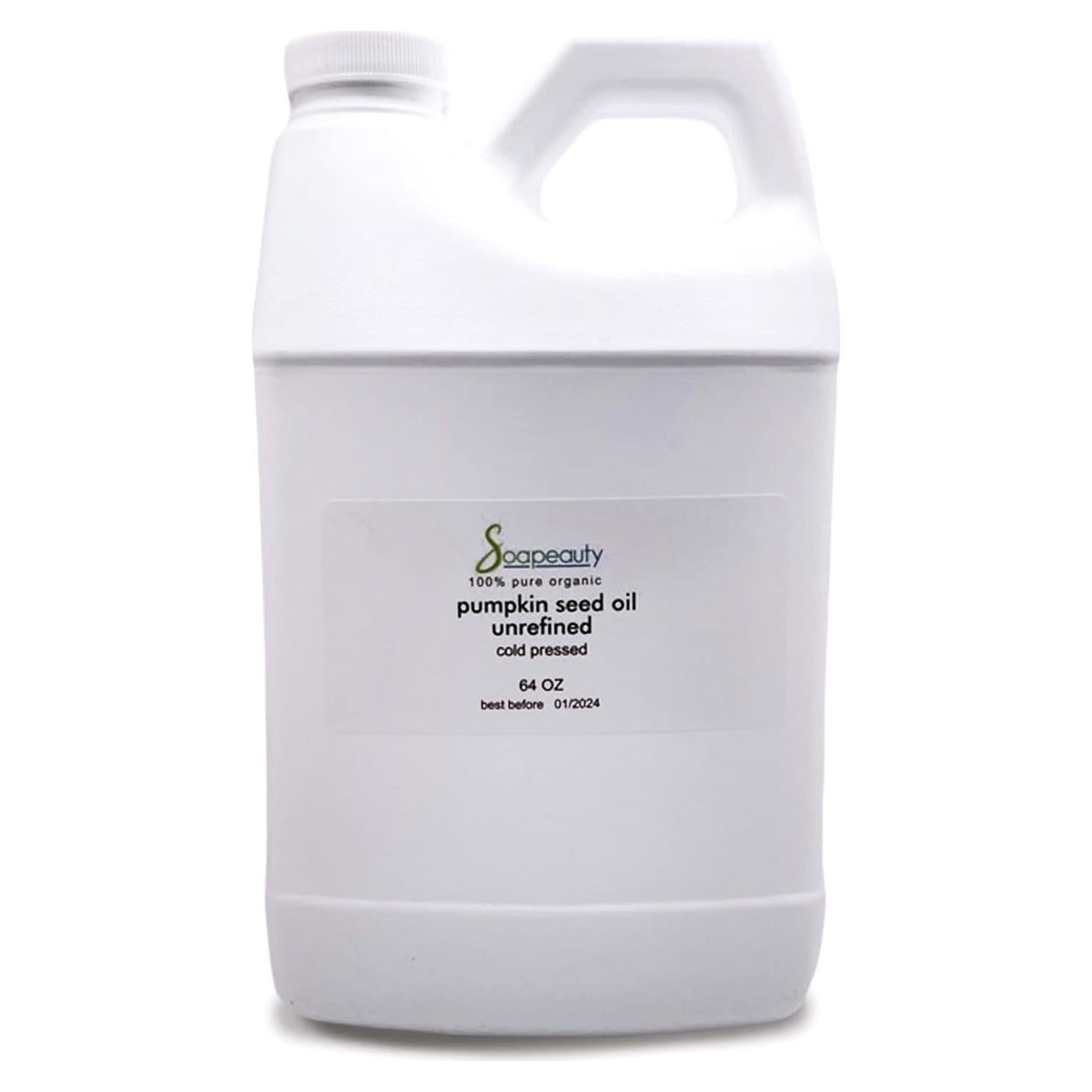 Aceite de Semilla de Calabaza Orgánico Soapeauty 1.81 kg - Prensado en Frío