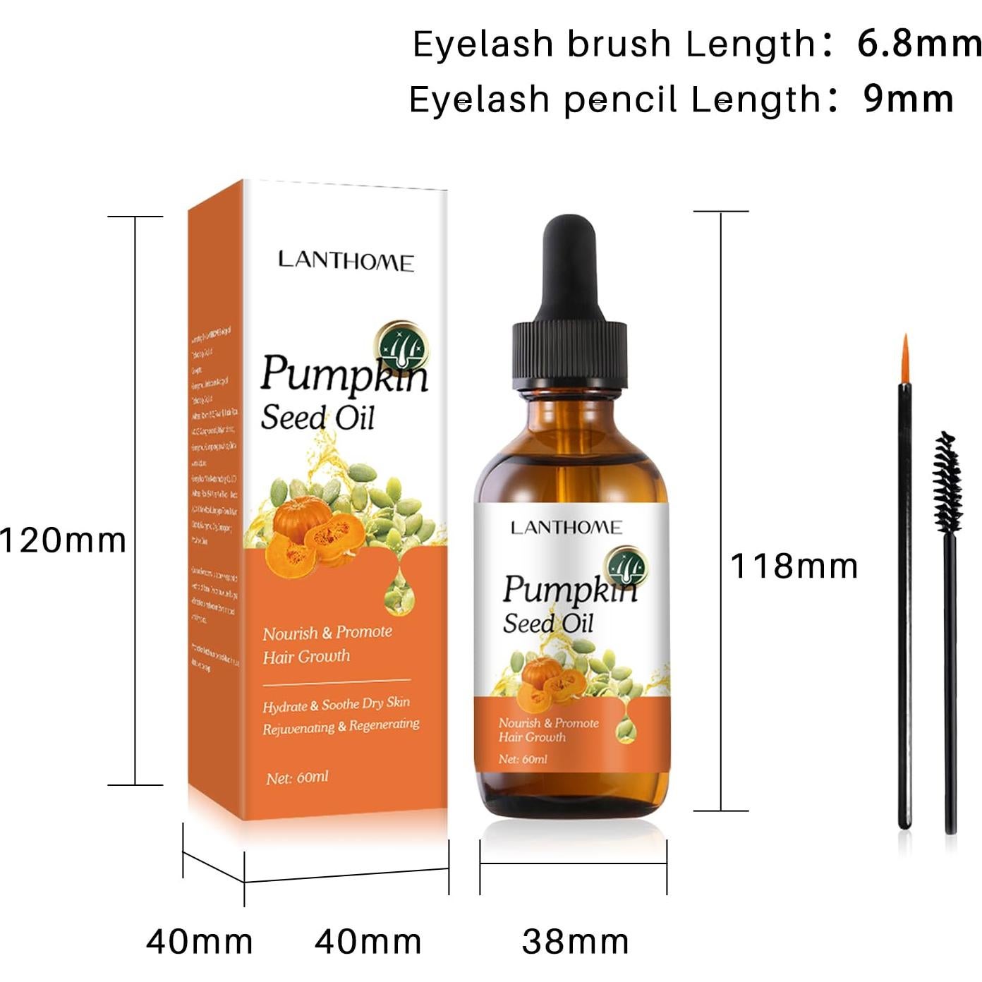 Aceite de Semilla de Calabaza Gavacy 60ml - Hidratante y Nutritivo