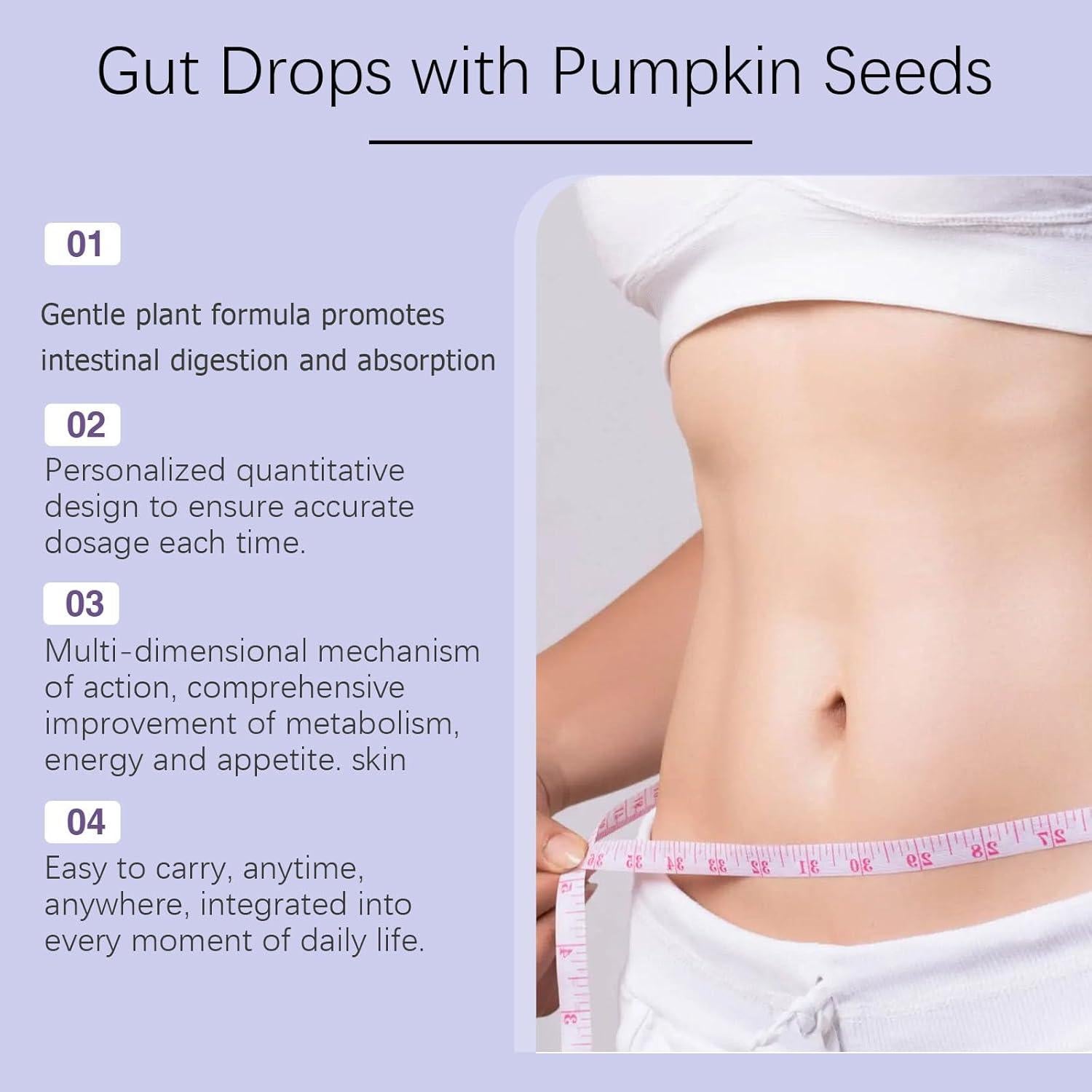 Gotas Digestivas PM con Semilla de Calabaza 60ml - Salud Intestinal