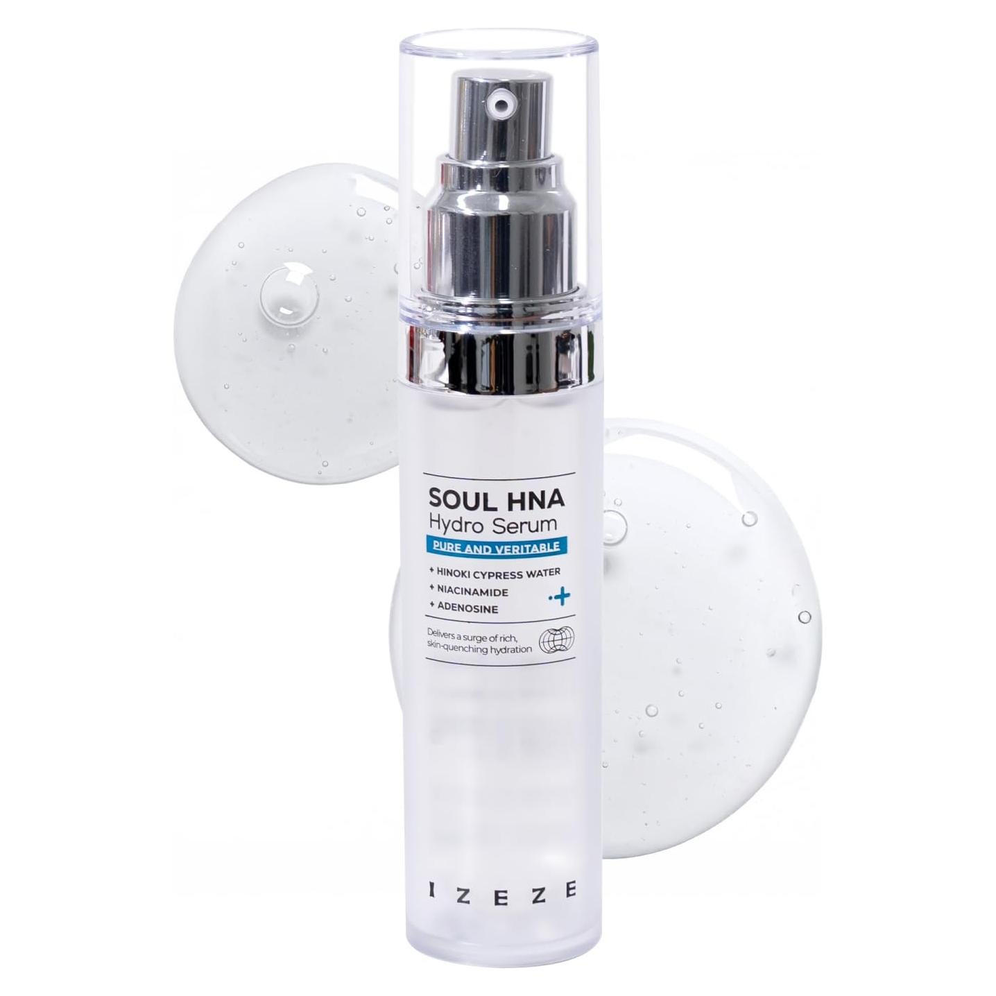 Suero Hidratante IZEZE Soul HNA 30ml - Ácido Hialurónico 8 Tipos