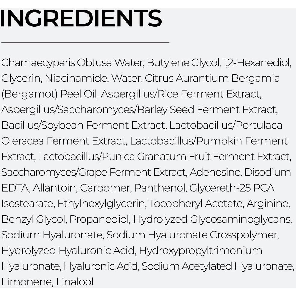 Suero Hidratante IZEZE Soul HNA 30ml - Ácido Hialurónico 8 Tipos